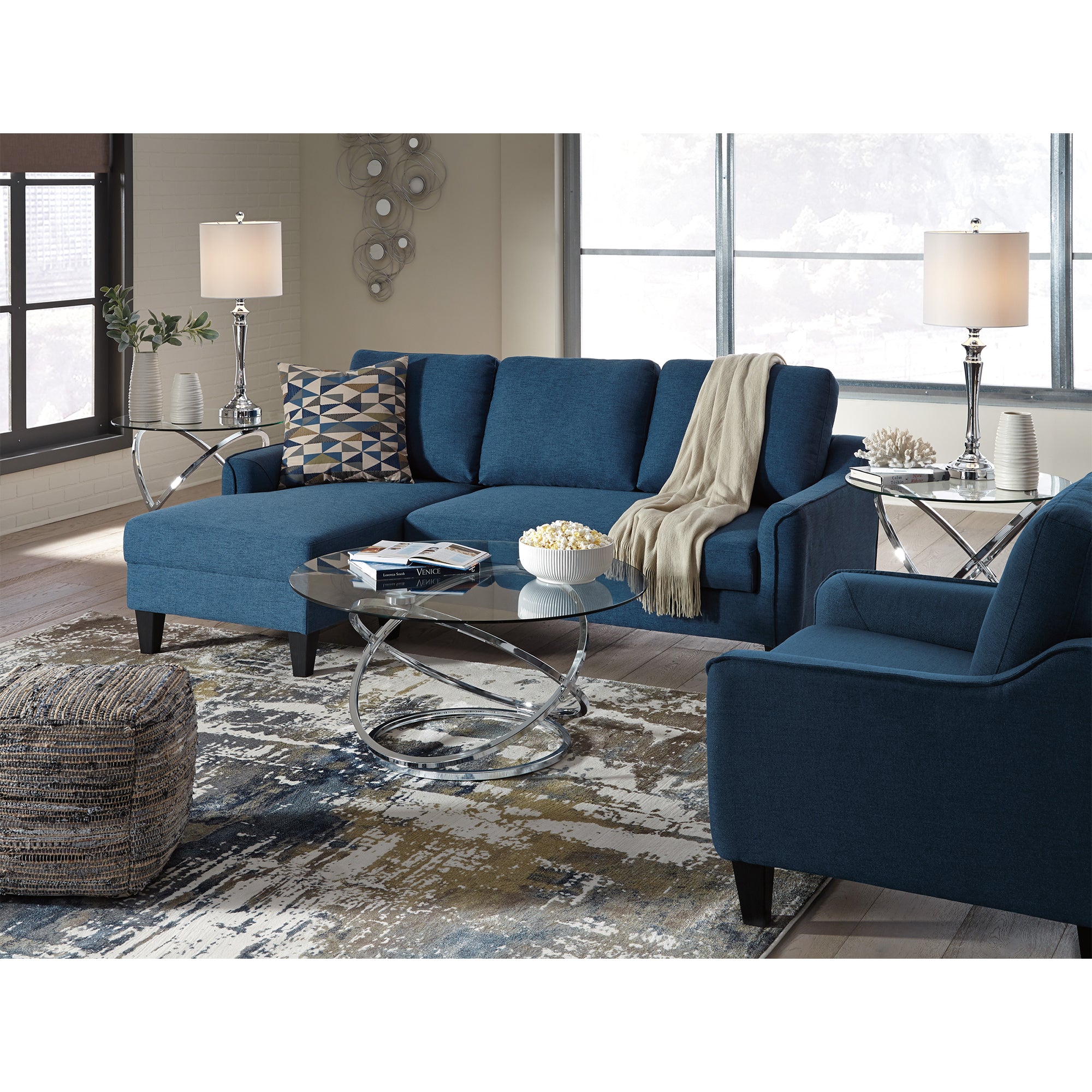 Jarreau Sofa Chaise and Chair