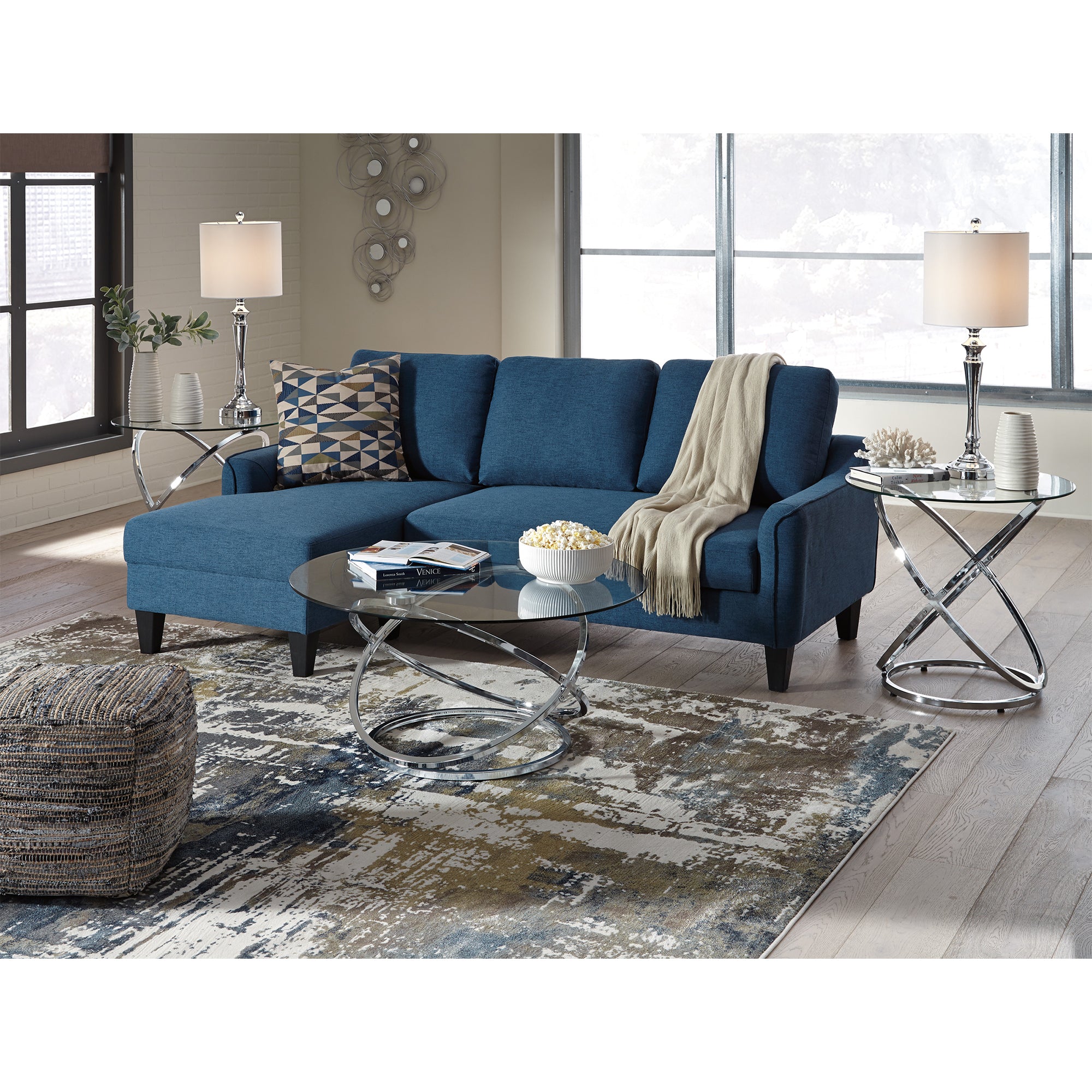 Jarreau Sofa Chaise and Chair