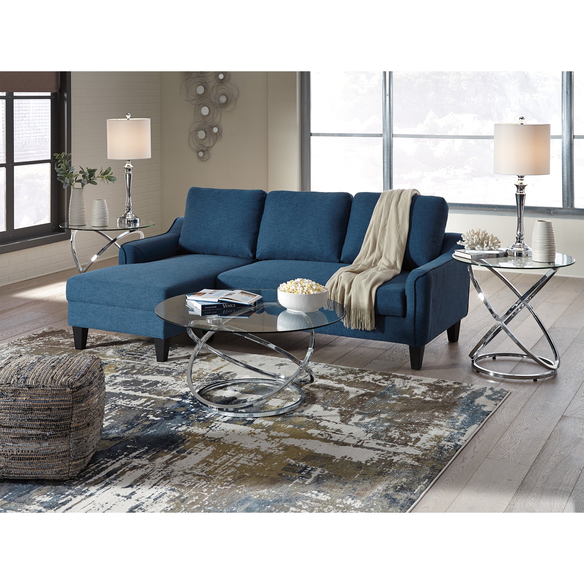 Jarreau Sofa Chaise and Chair