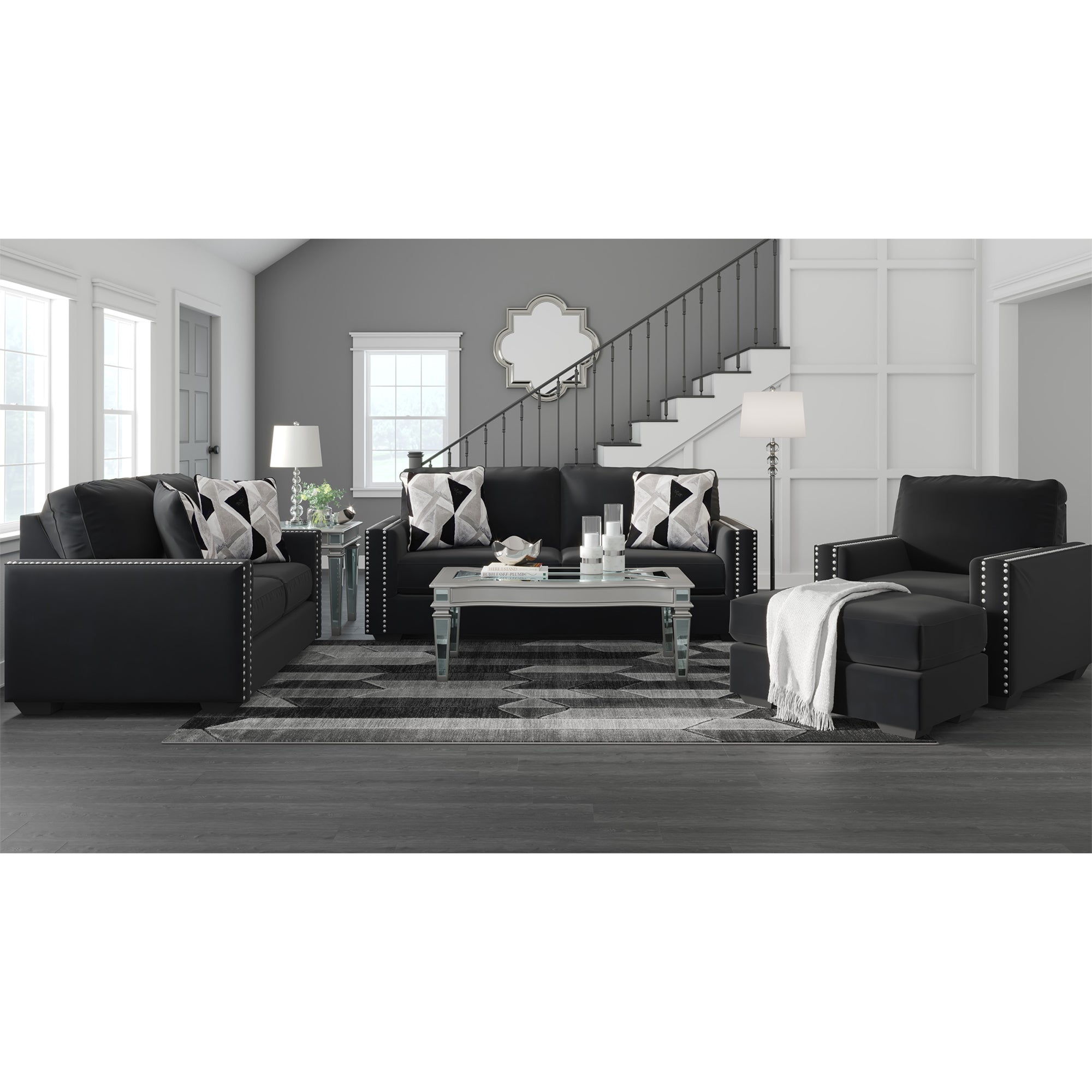 Gleston Sofa and Loveseat