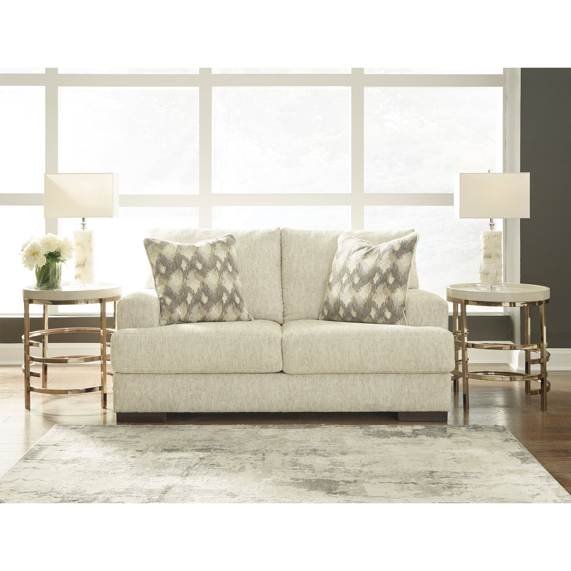 Caretti Sofa and Loveseat