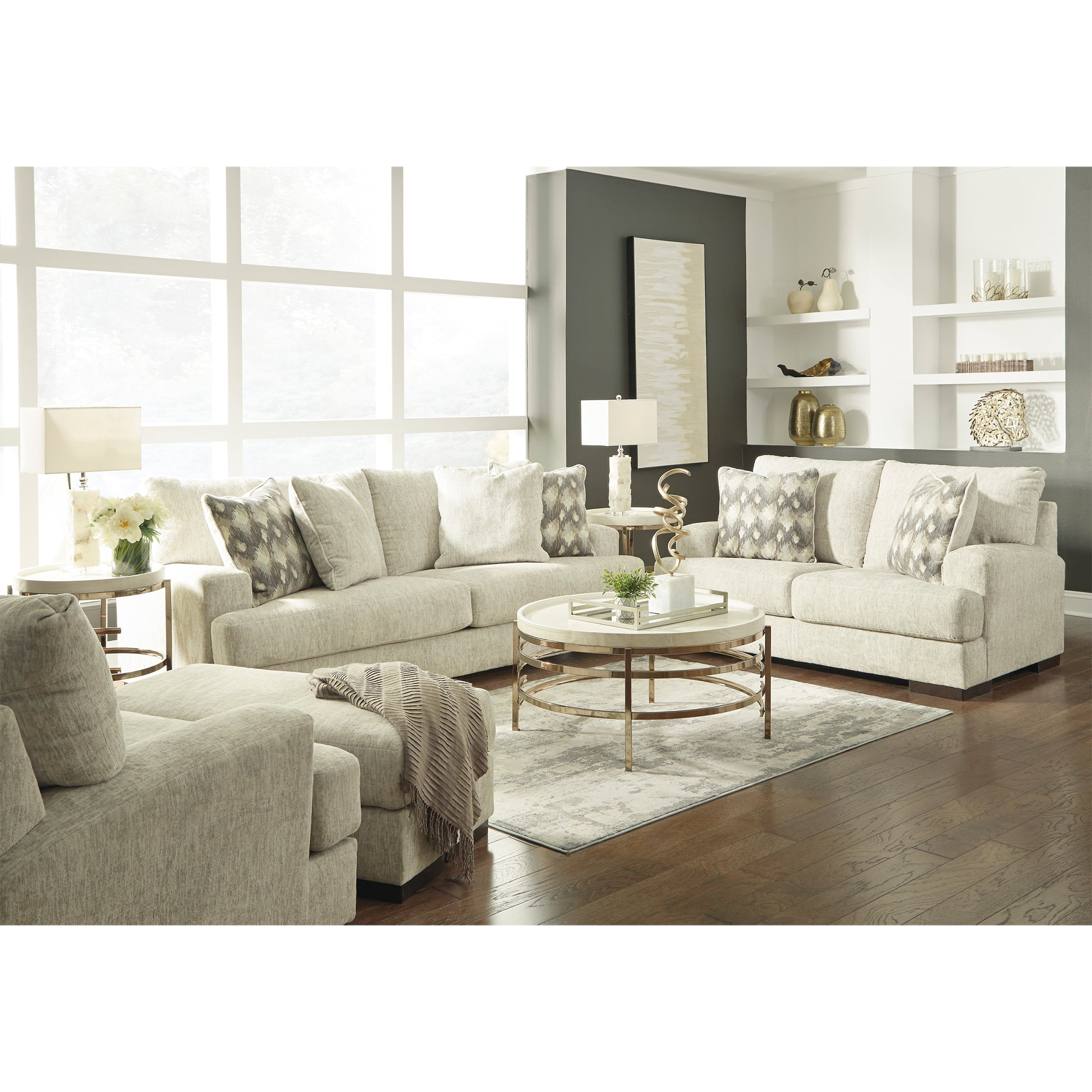 Caretti Sofa and Loveseat