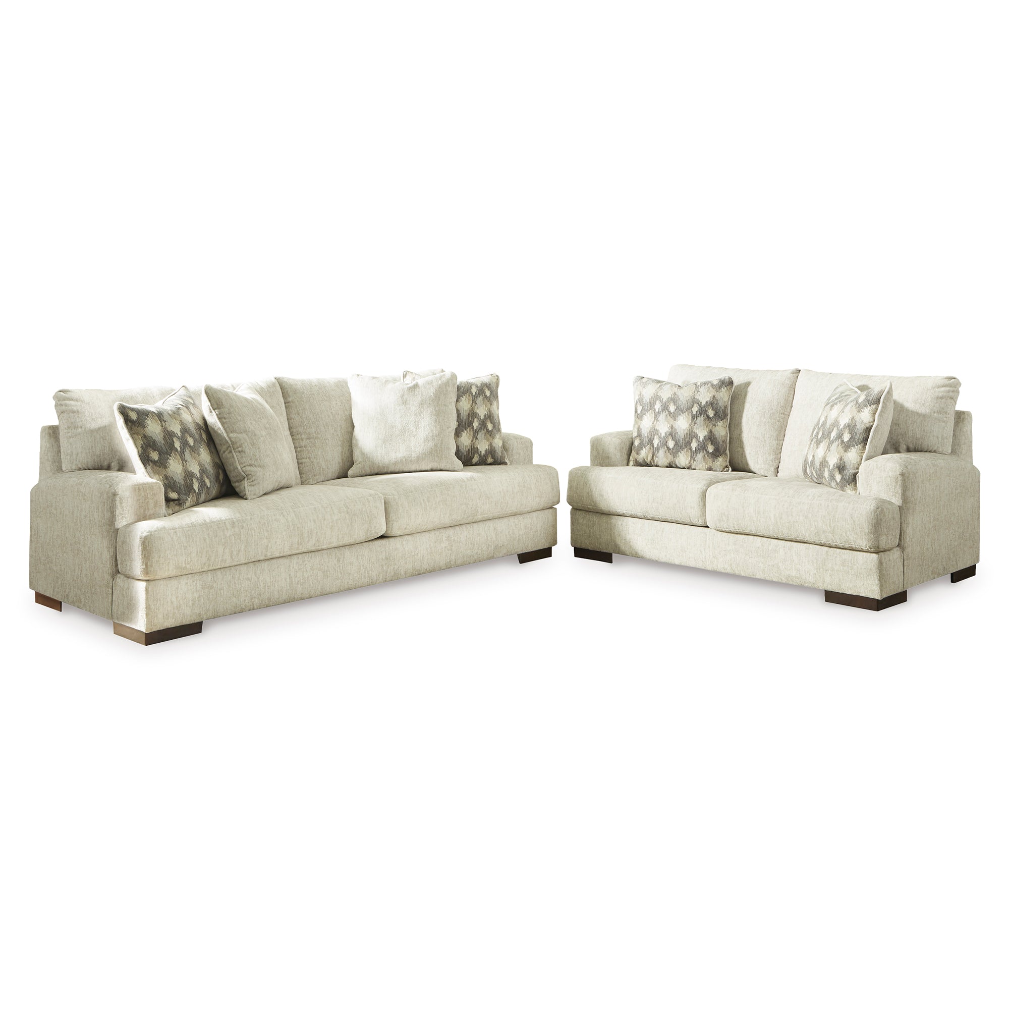 Caretti Sofa and Loveseat