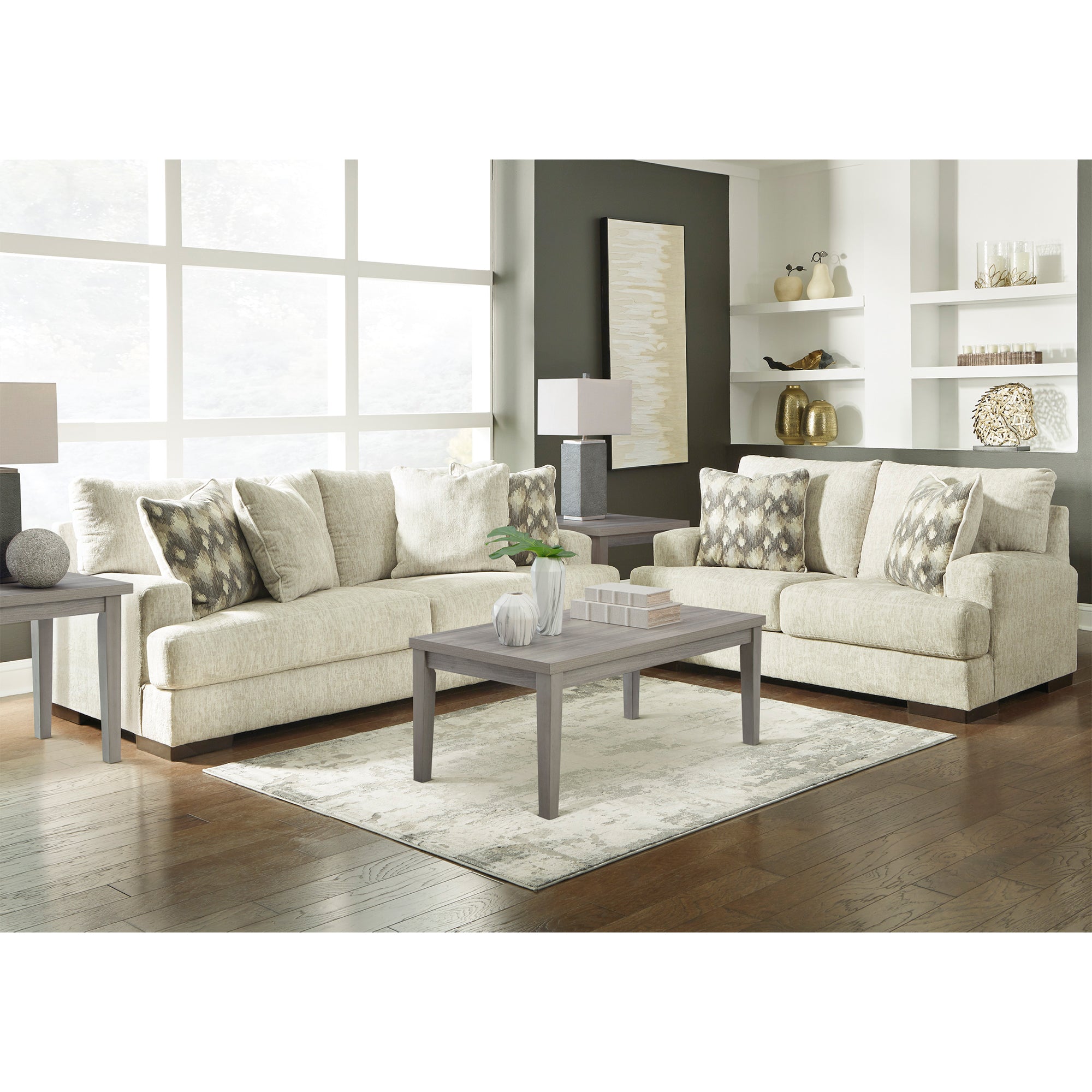 Caretti Sofa and Loveseat