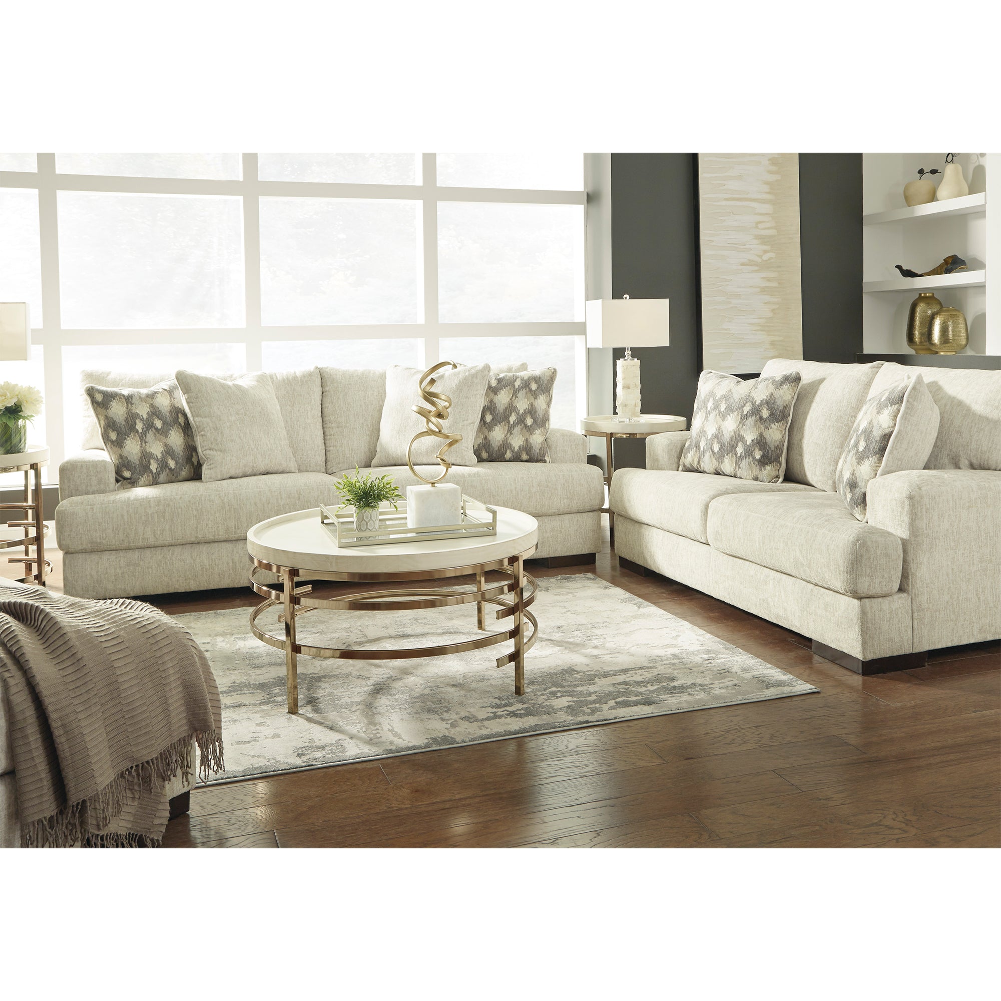 Caretti Sofa and Loveseat