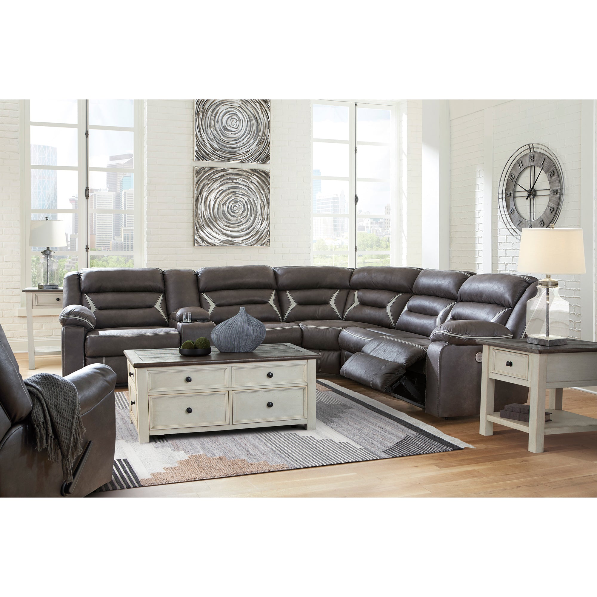 Kincord 4-Piece Power Reclining Sectional