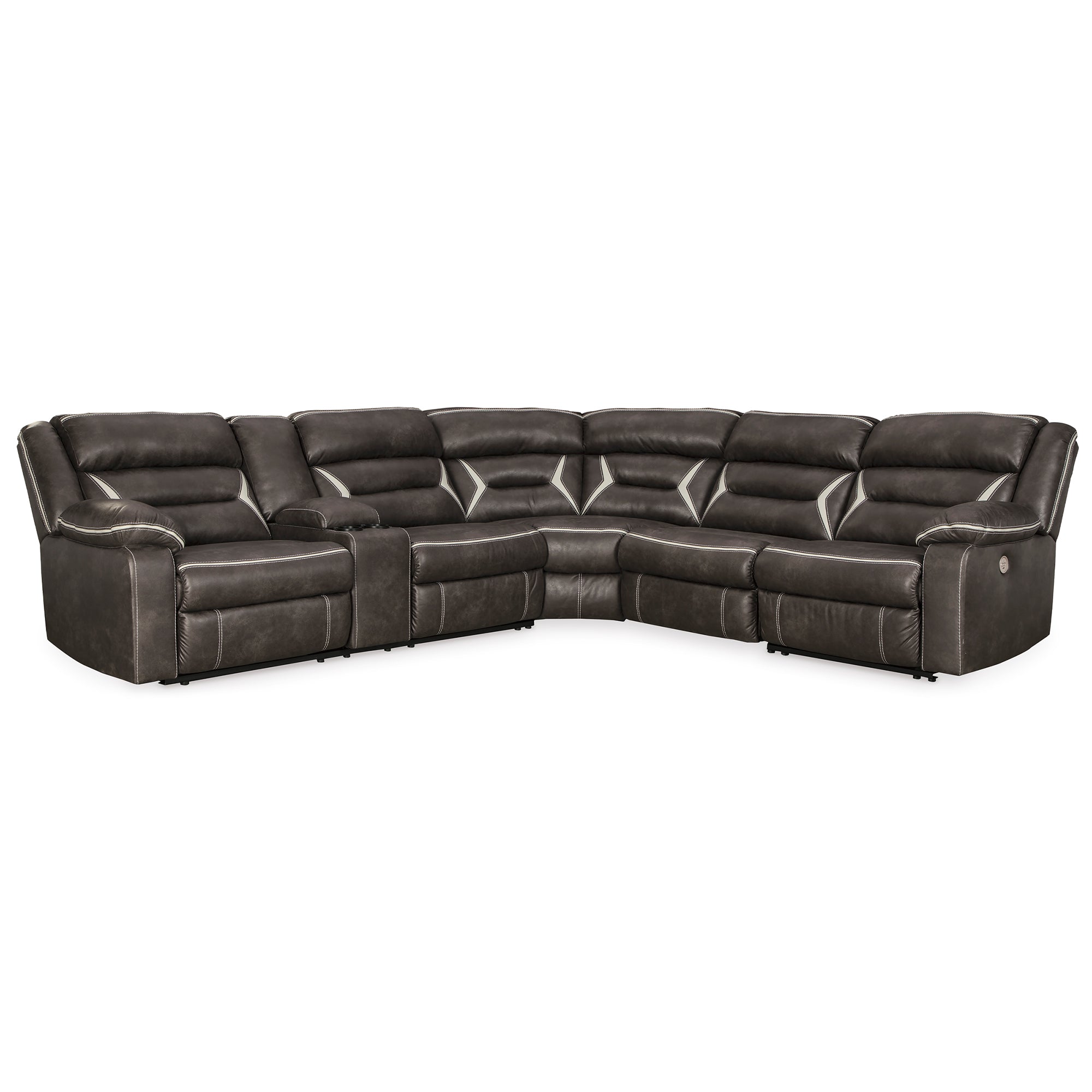 Kincord 4-Piece Power Reclining Sectional