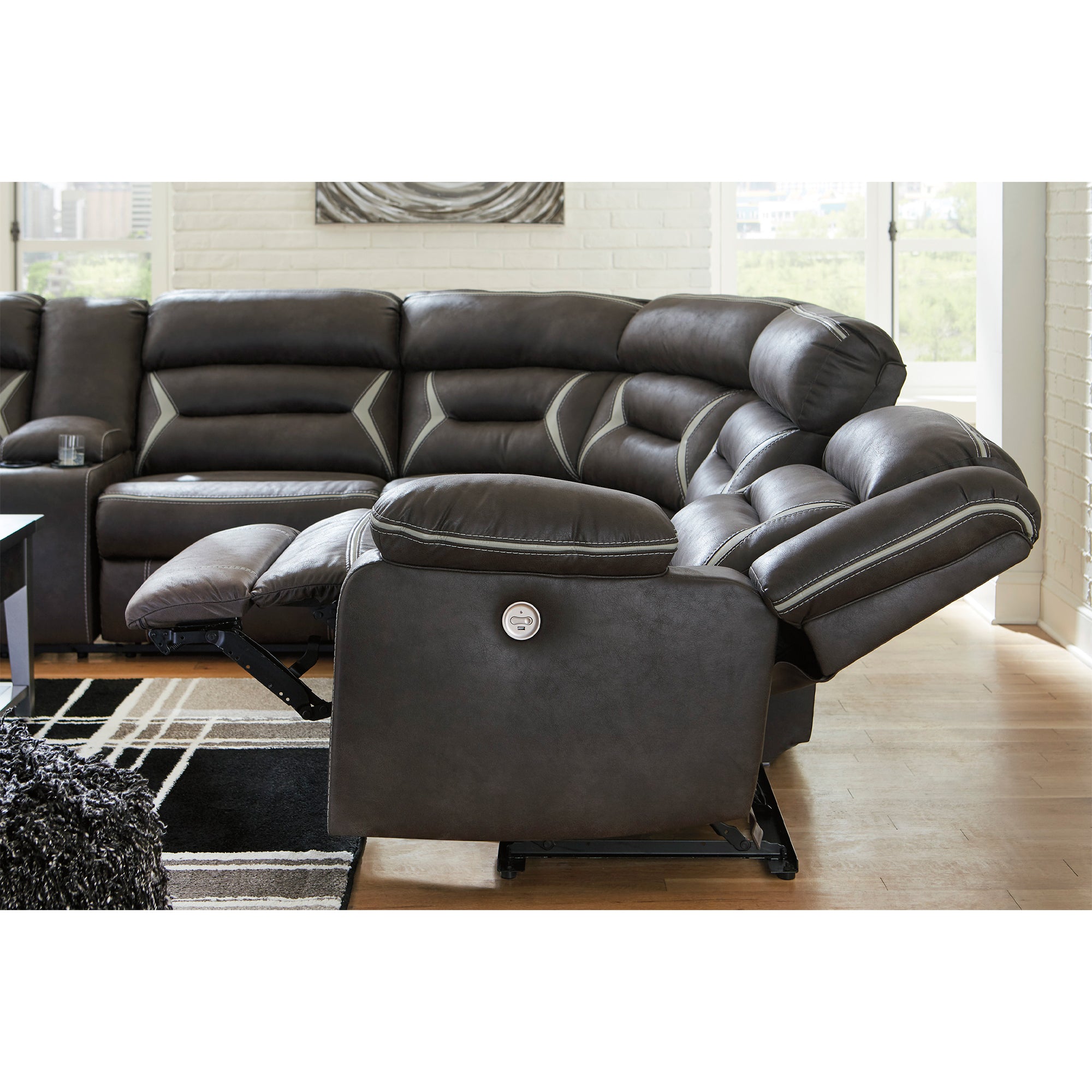 Kincord 4-Piece Power Reclining Sectional