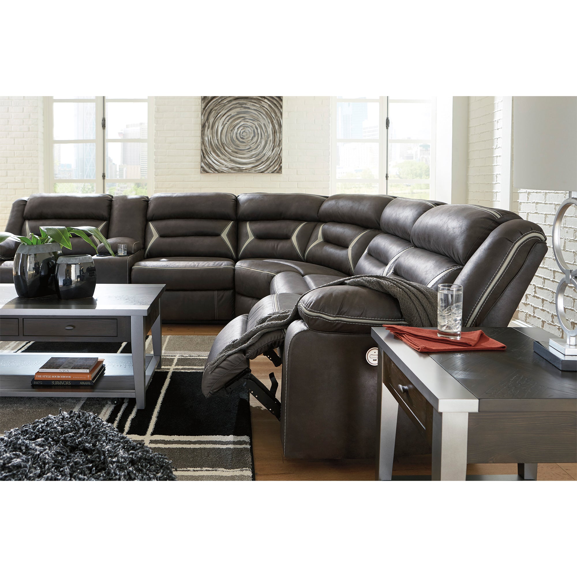 Kincord 4-Piece Power Reclining Sectional