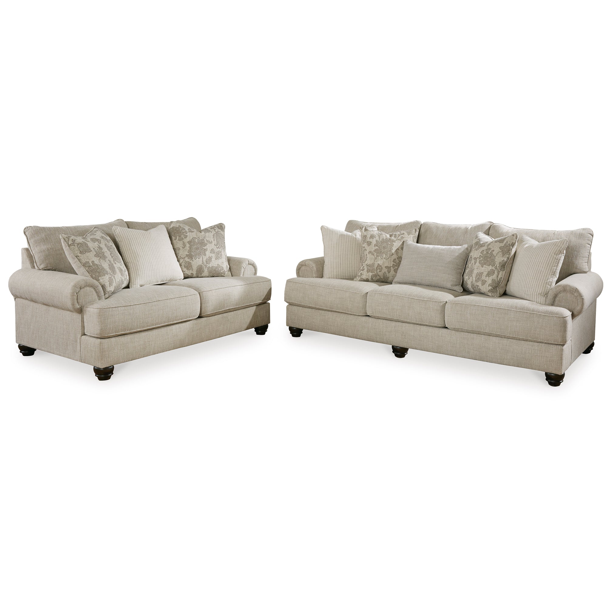 Asanti Sofa and Loveseat