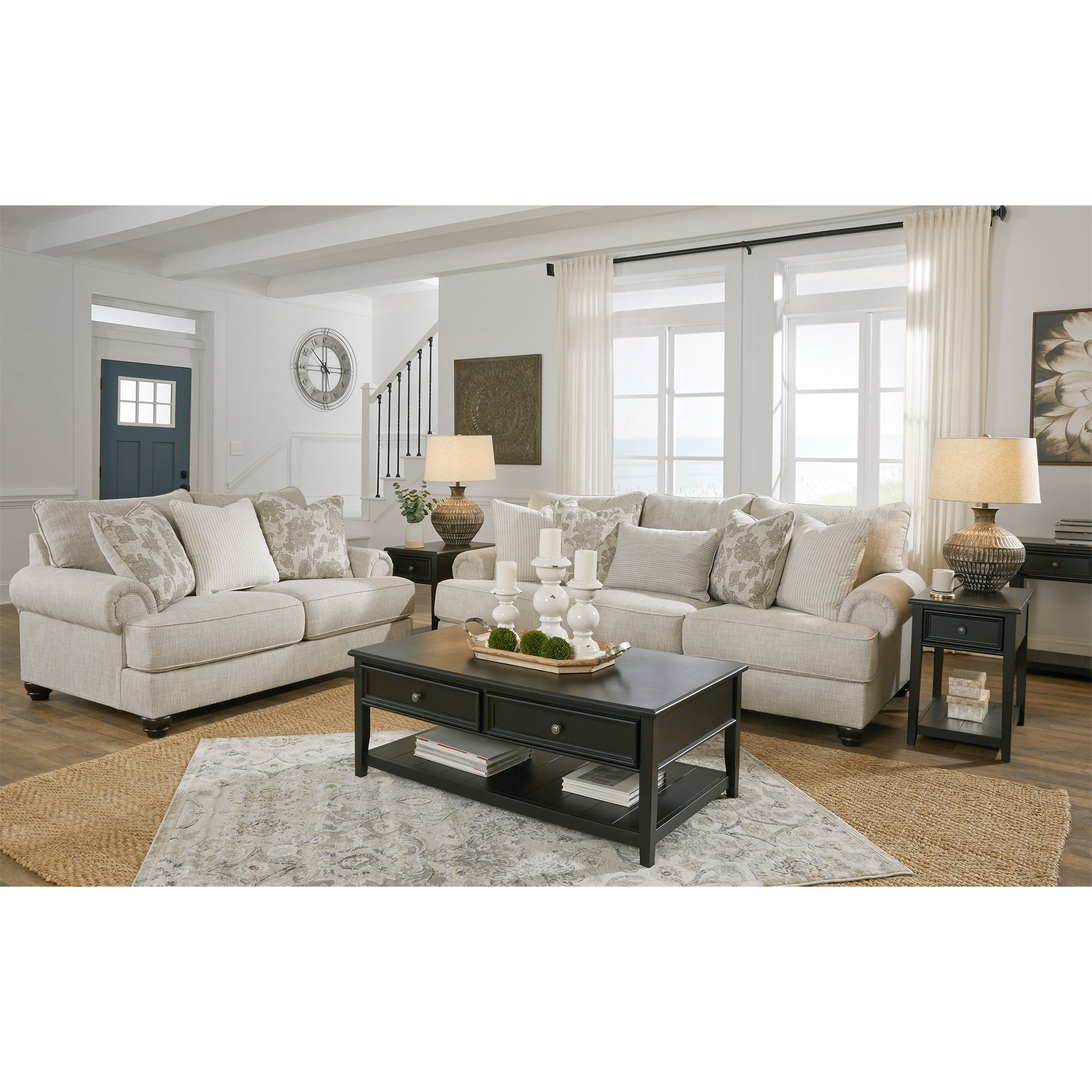 Asanti Sofa and Loveseat