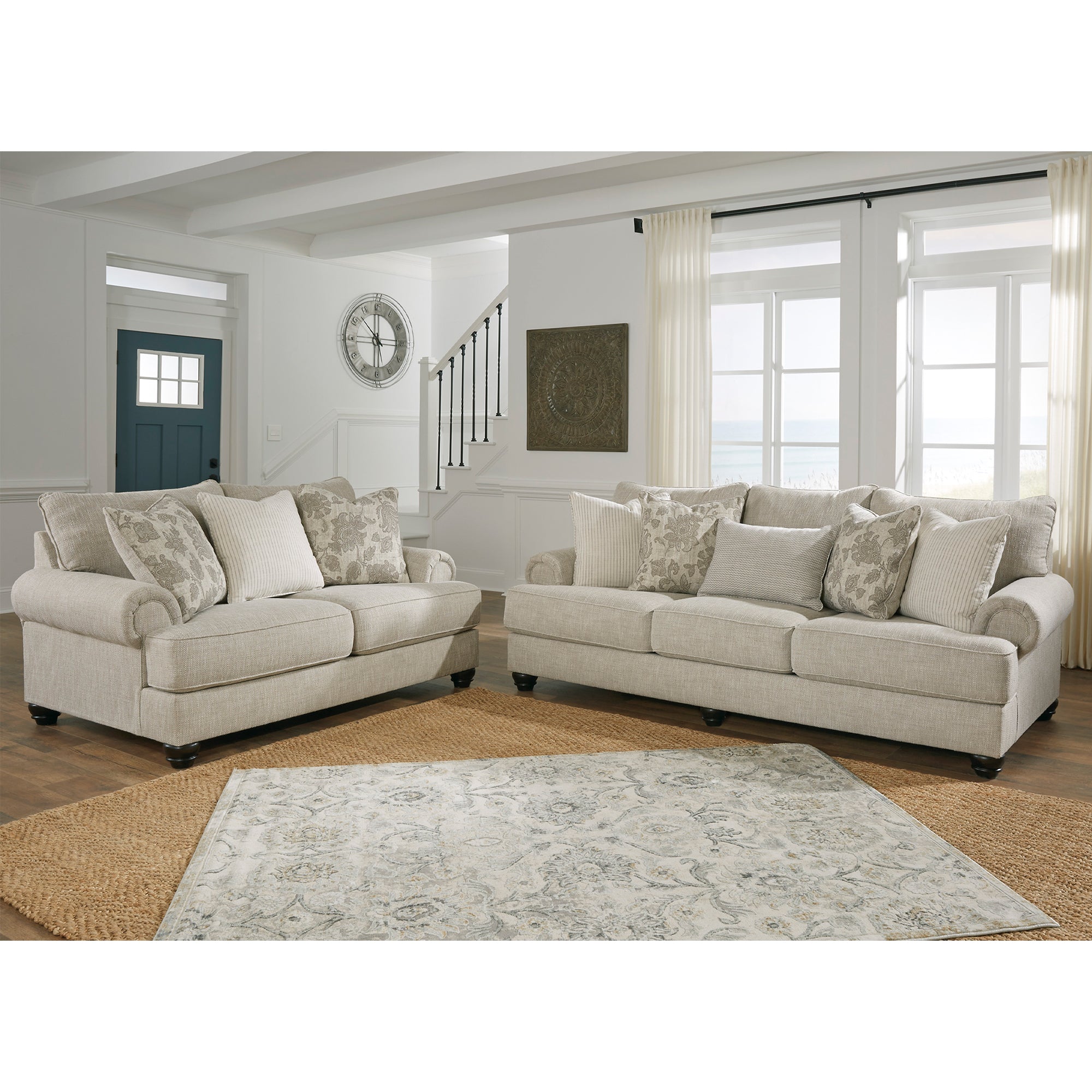 Asanti Sofa and Loveseat