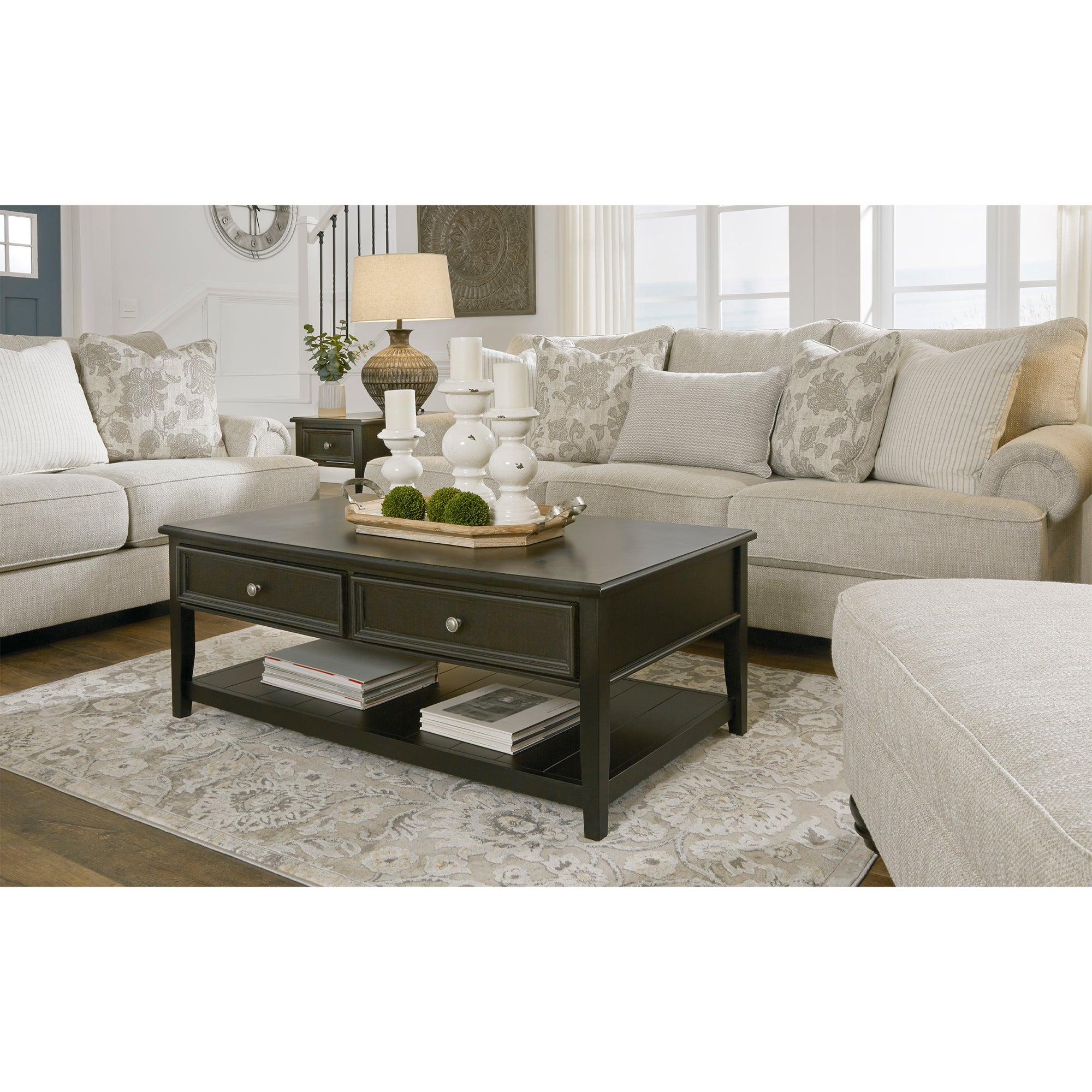 Asanti Sofa and Loveseat