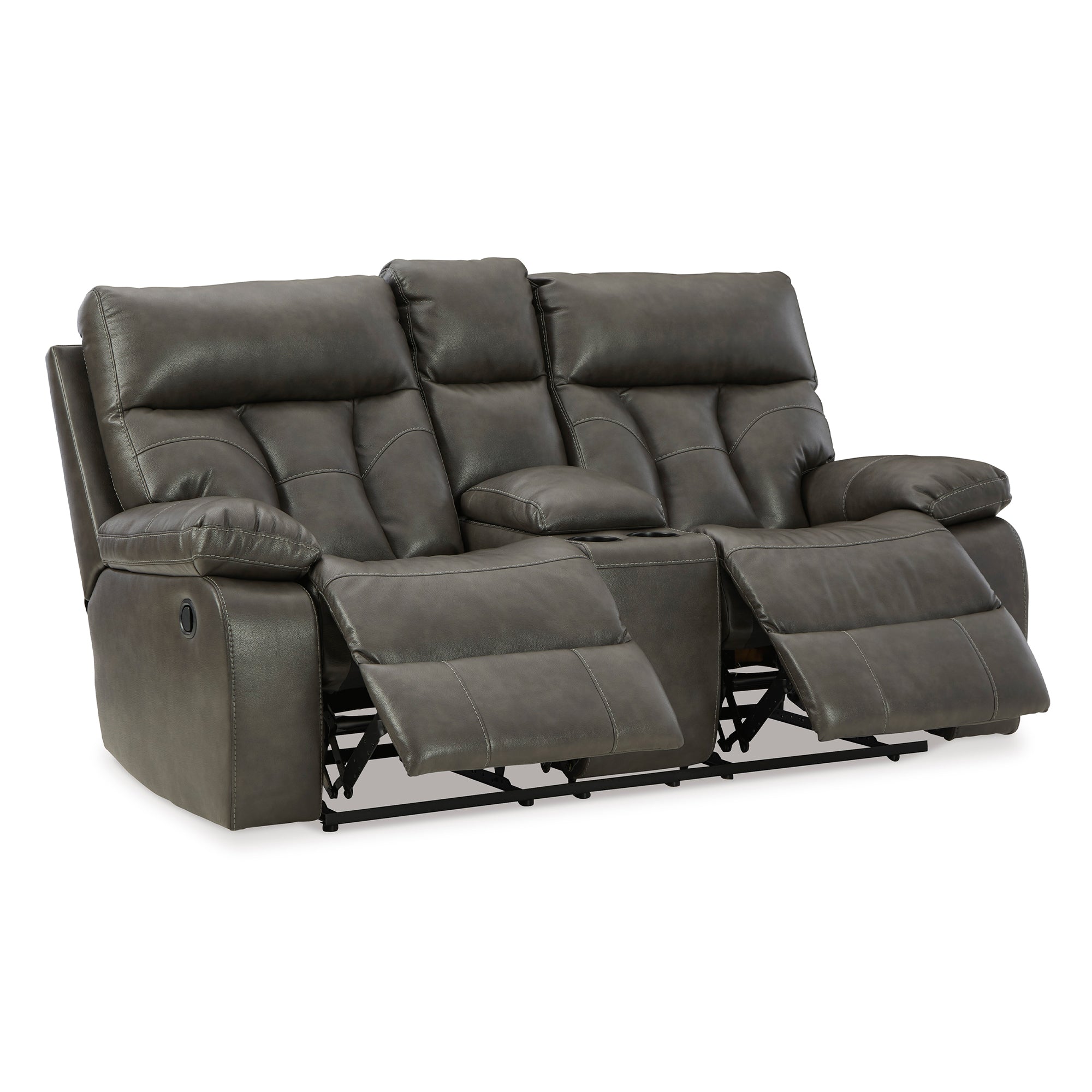 Willamen Quarry Manual Reclining Sofa and Loveseat