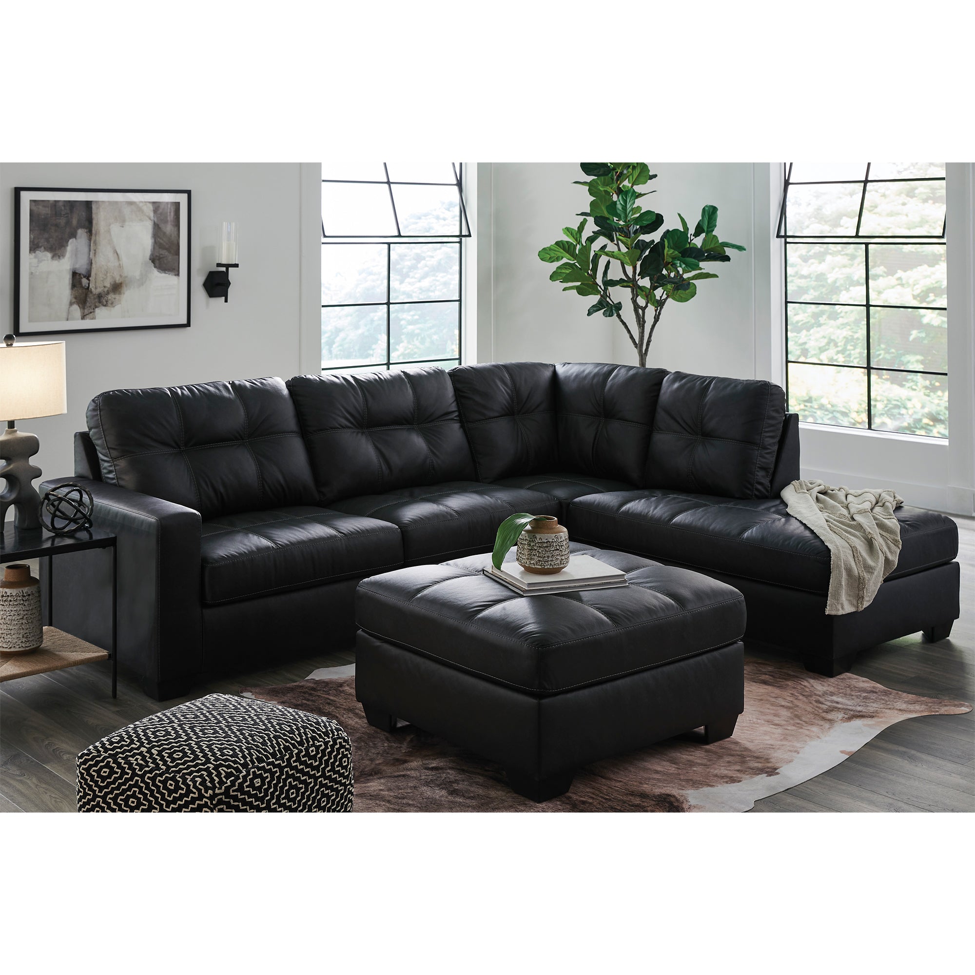 Barlin Mills Oversized Accent Ottoman