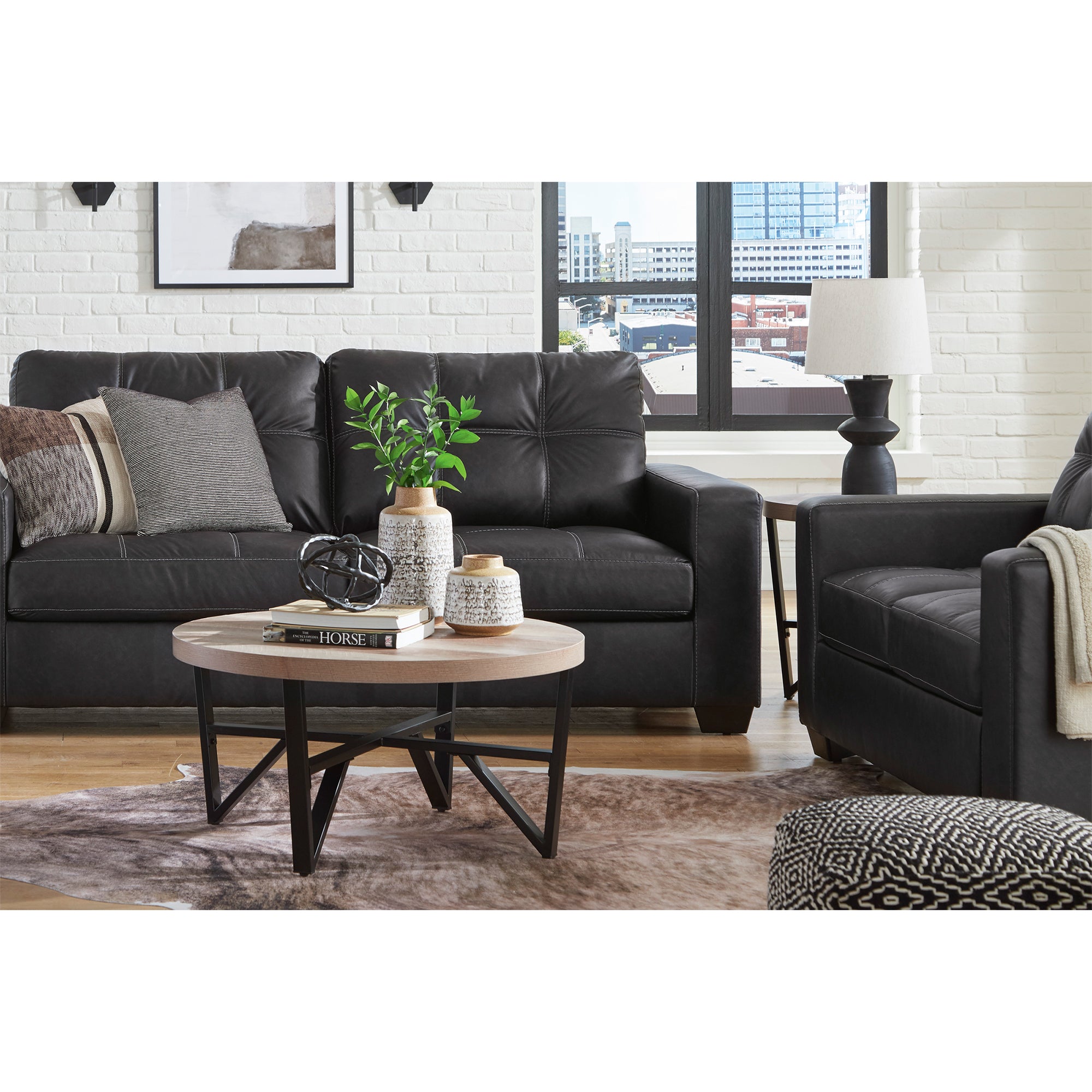 Barlin Mills Sofa and Loveseat