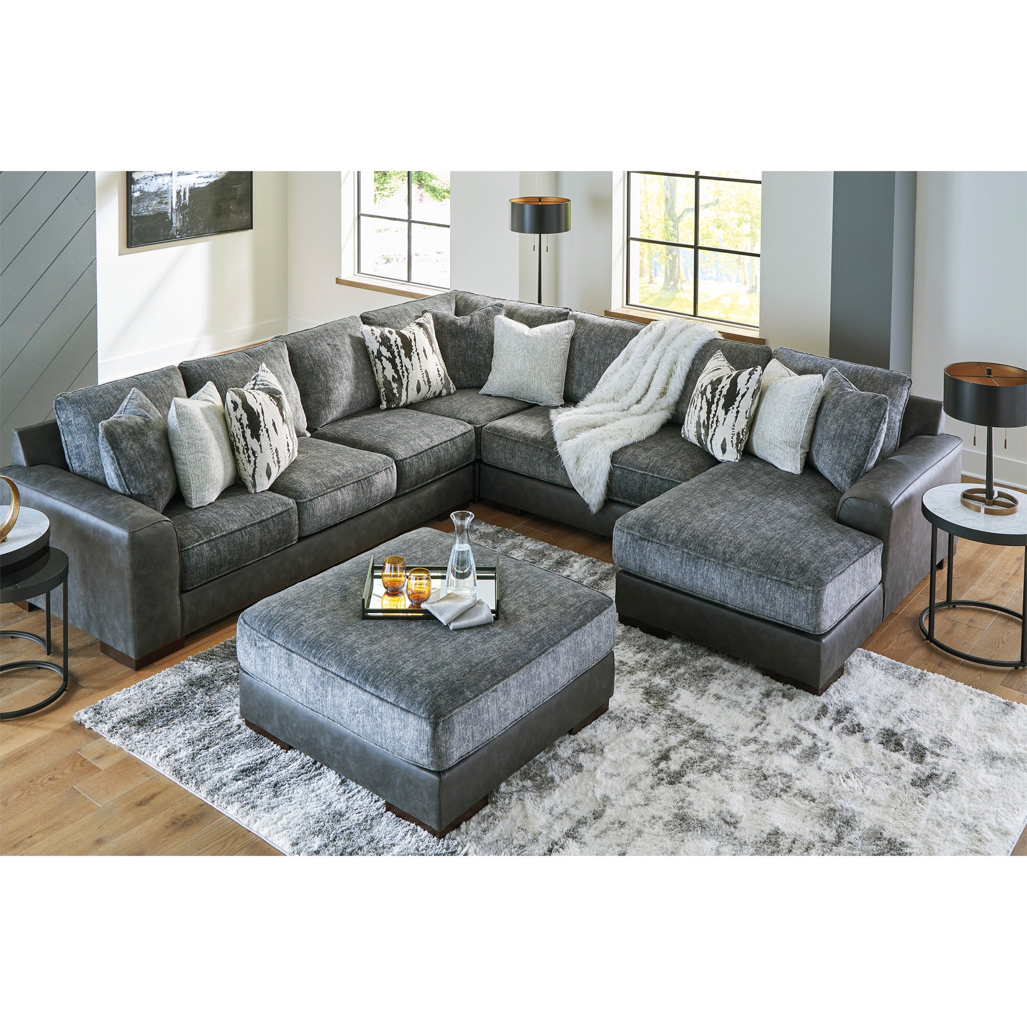 Larkstone Oversized Accent Ottoman