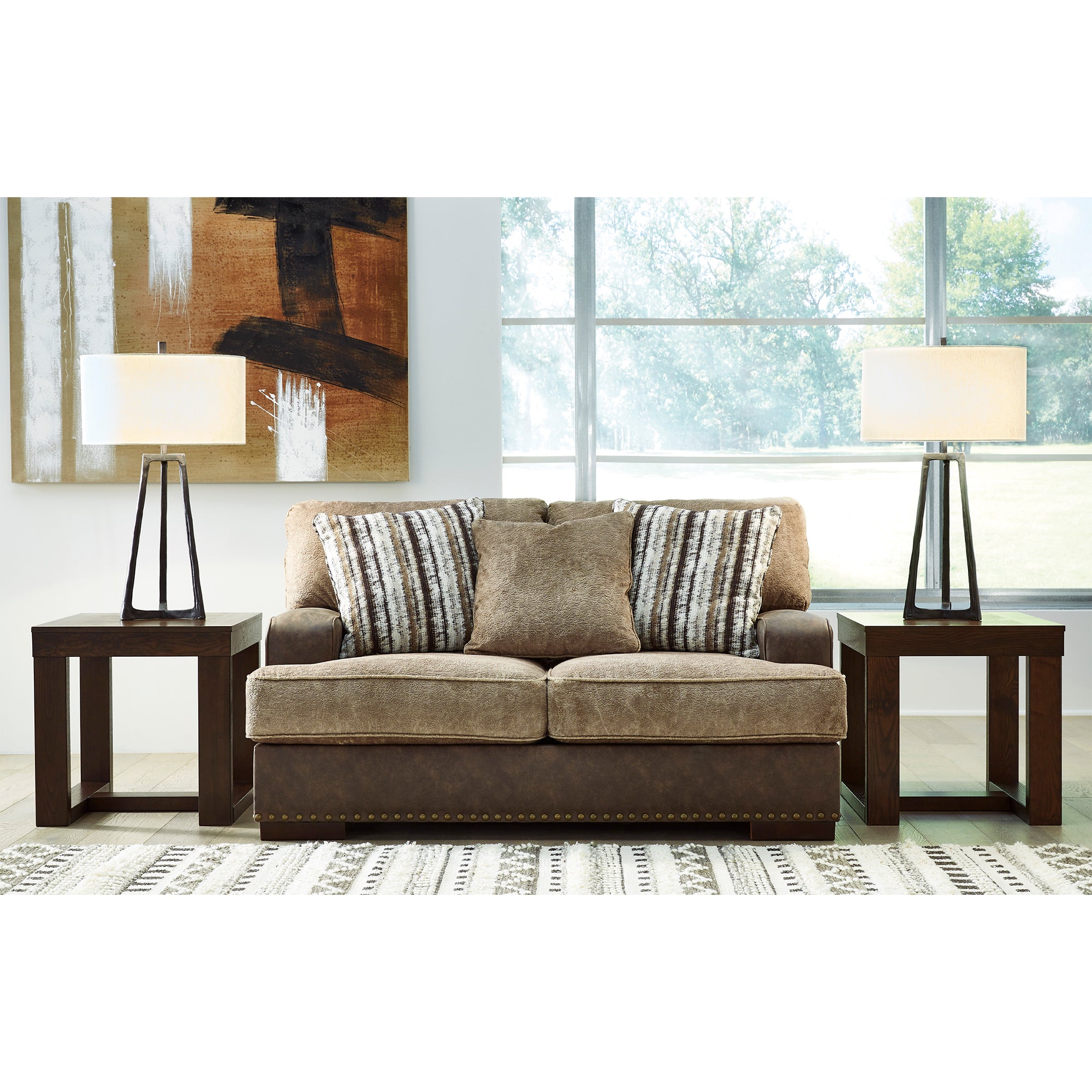 Alesbury Sofa and Loveseat