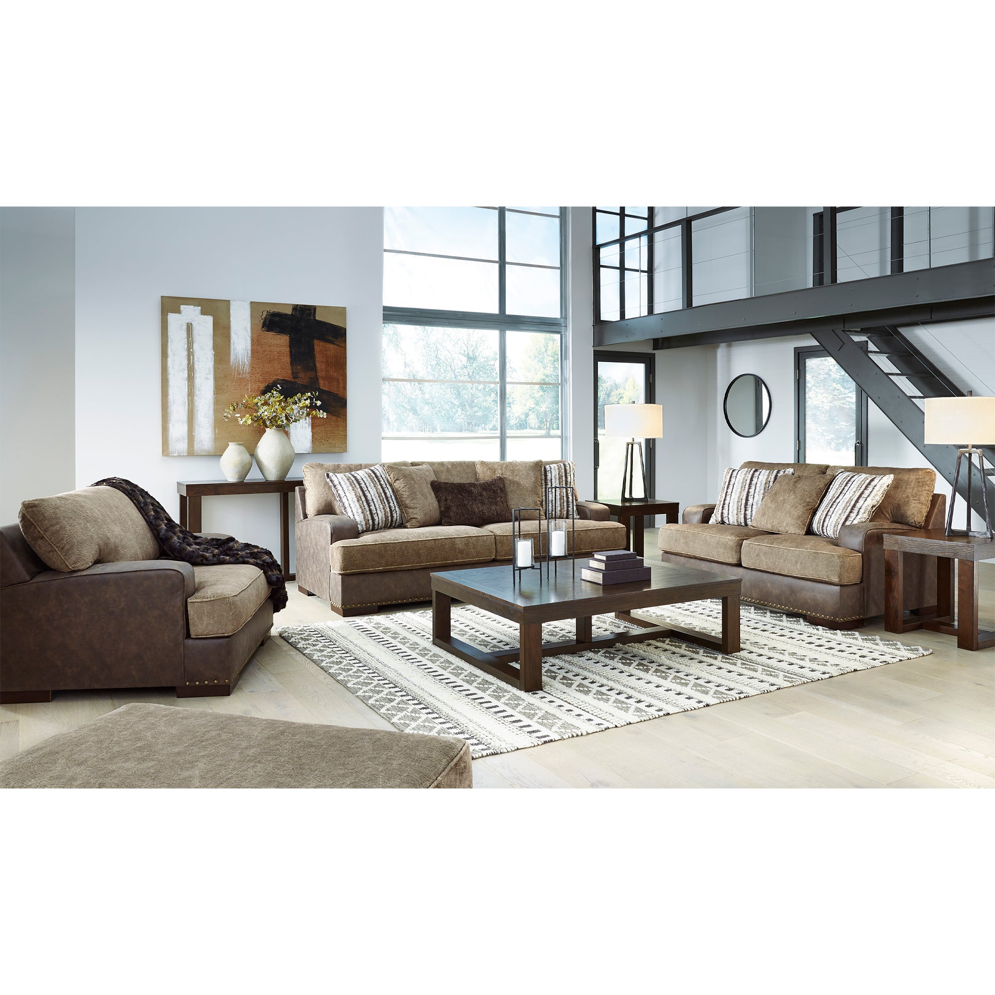 Alesbury Sofa and Loveseat