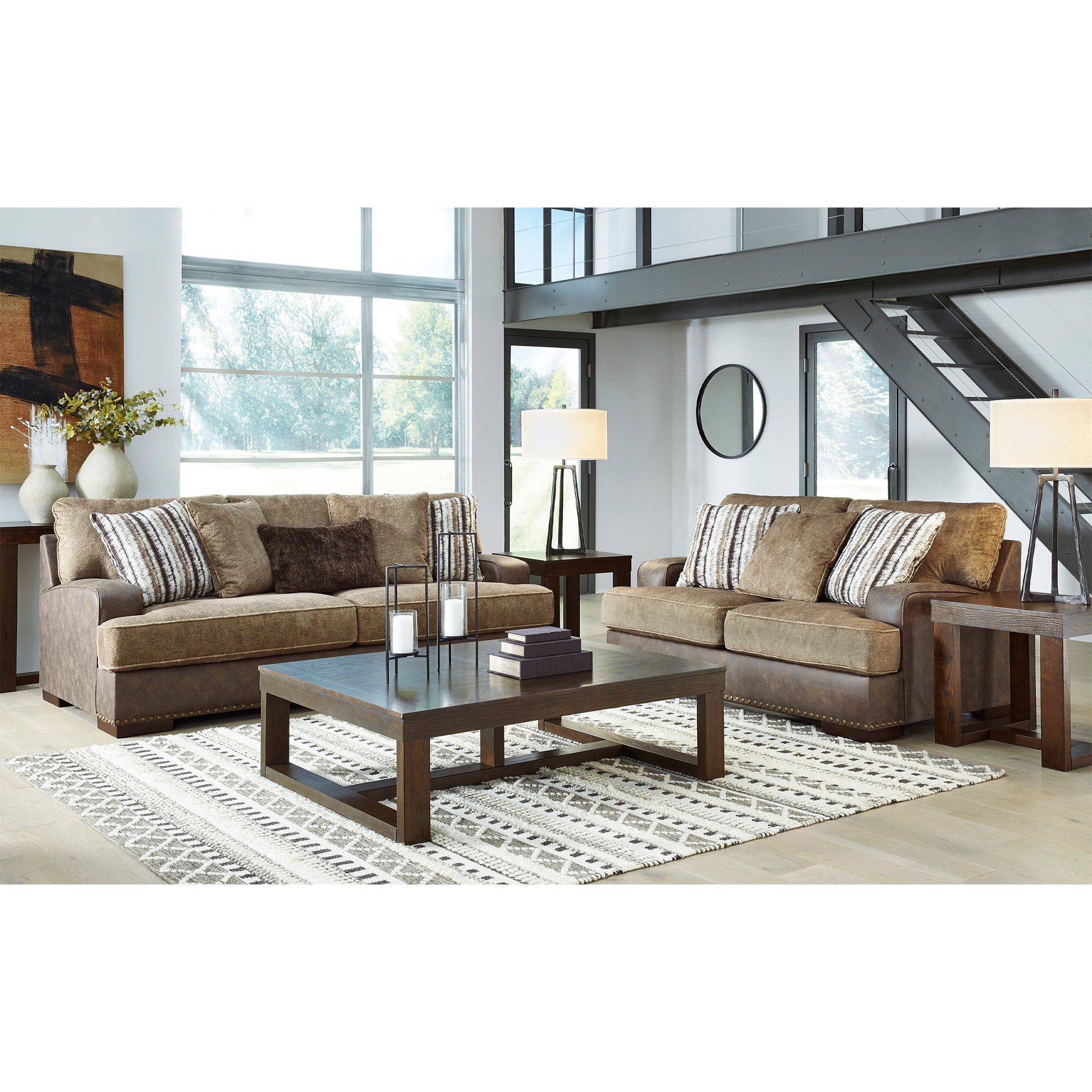 Alesbury Sofa and Loveseat