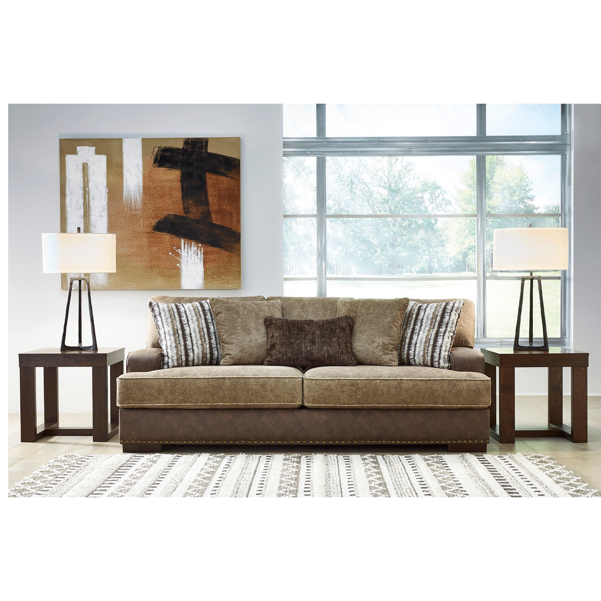 Alesbury Sofa and Loveseat