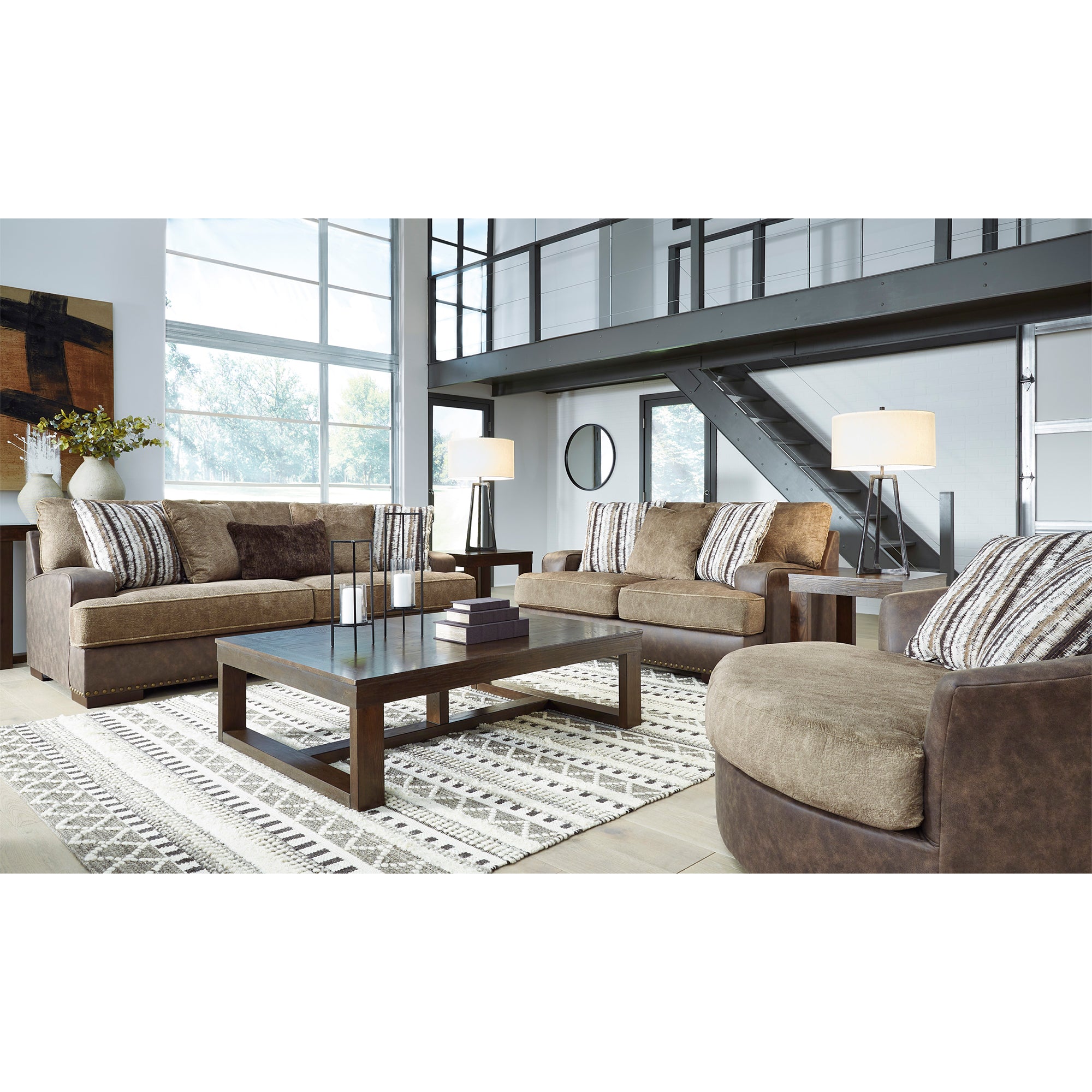 Alesbury Sofa and Loveseat