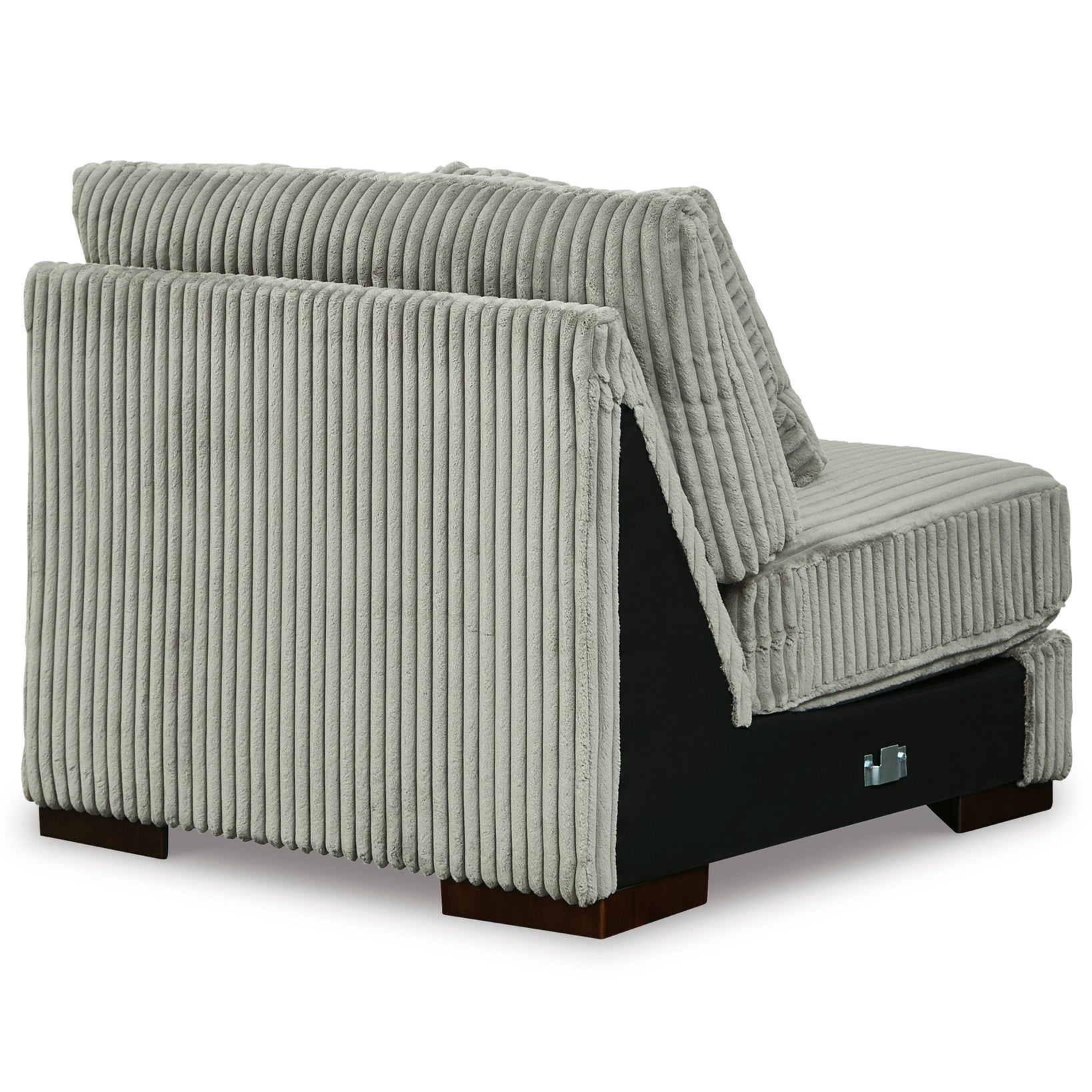 Lindyn Armless Chair in Fog Color