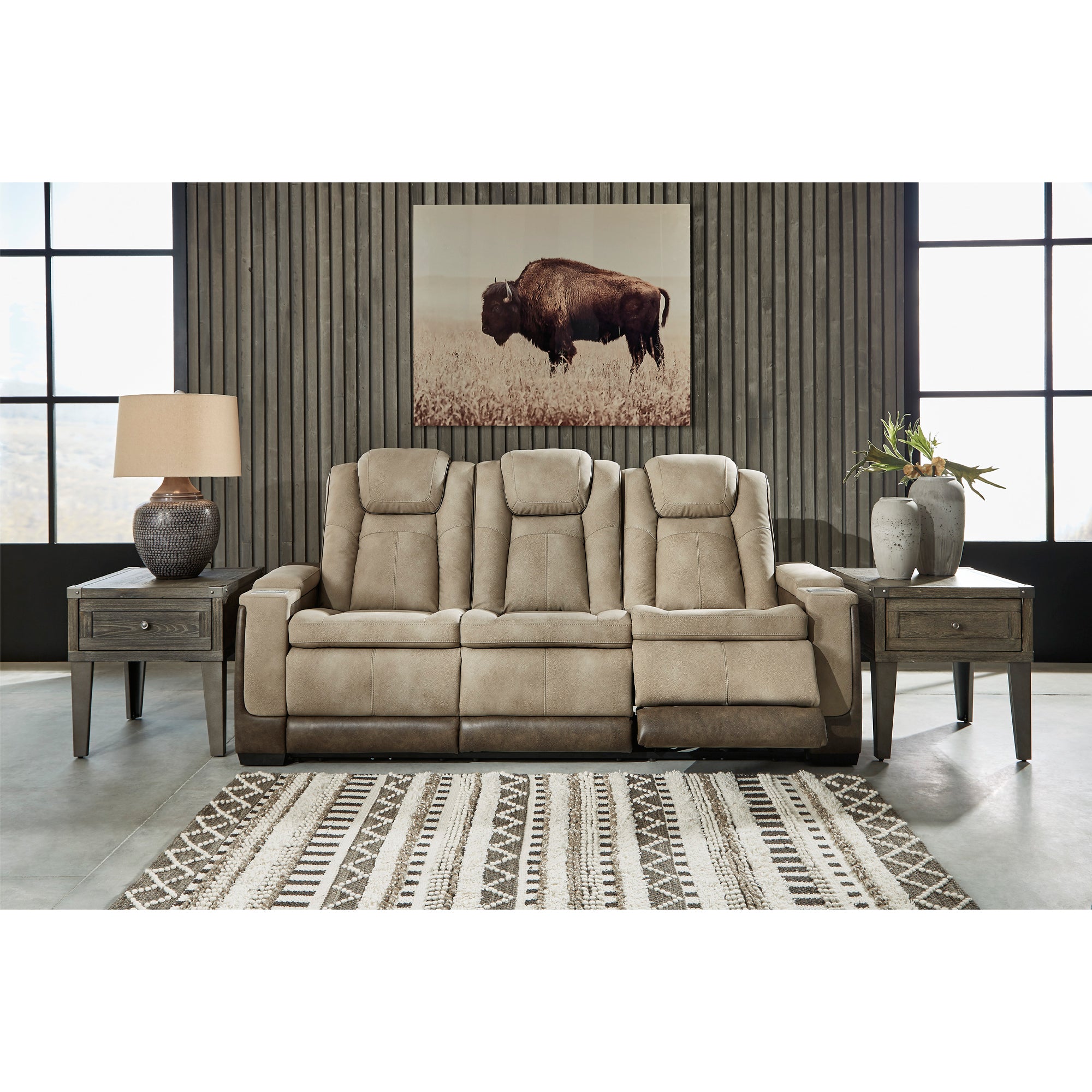 Next-Gen DuraPella Power Reclining Sofa and Loveseat