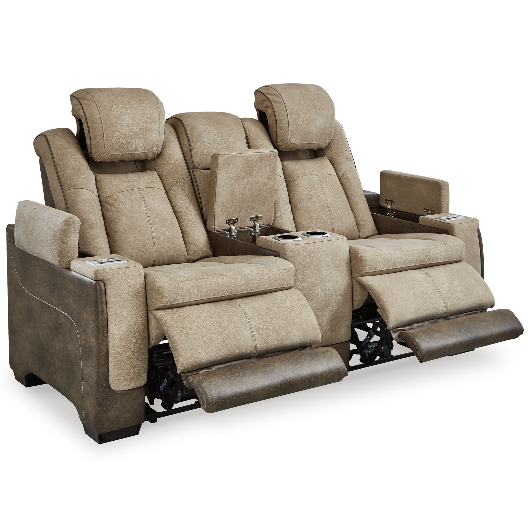 Next-Gen DuraPella Power Reclining Sofa and Loveseat