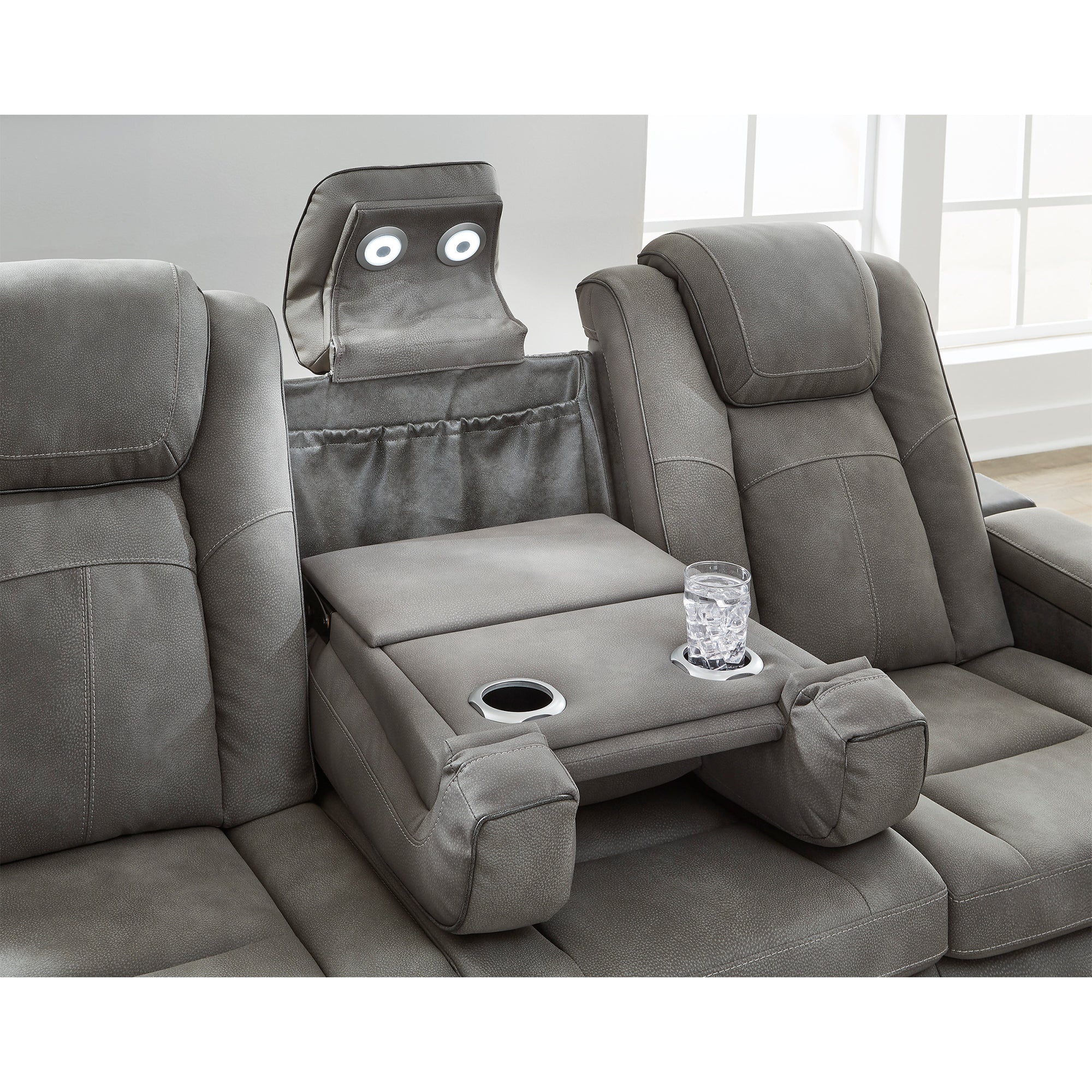 Next-Gen DuraPella Dual Power Reclining Sofa