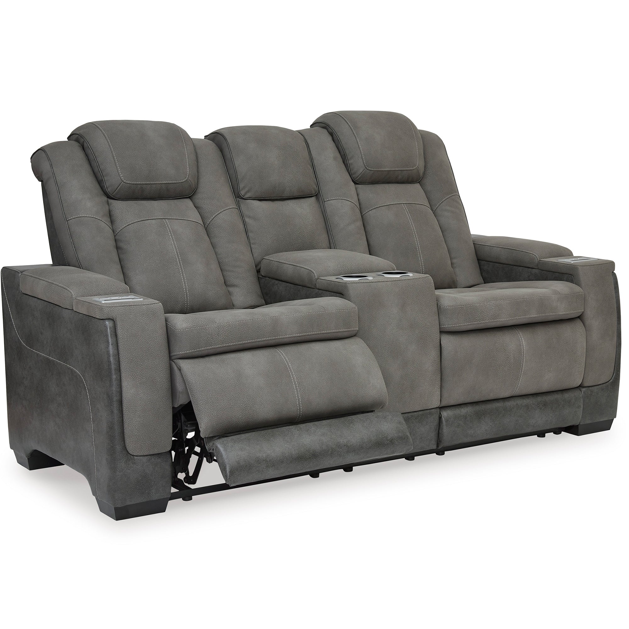 Next-Gen DuraPella Power Reclining Loveseat with Console