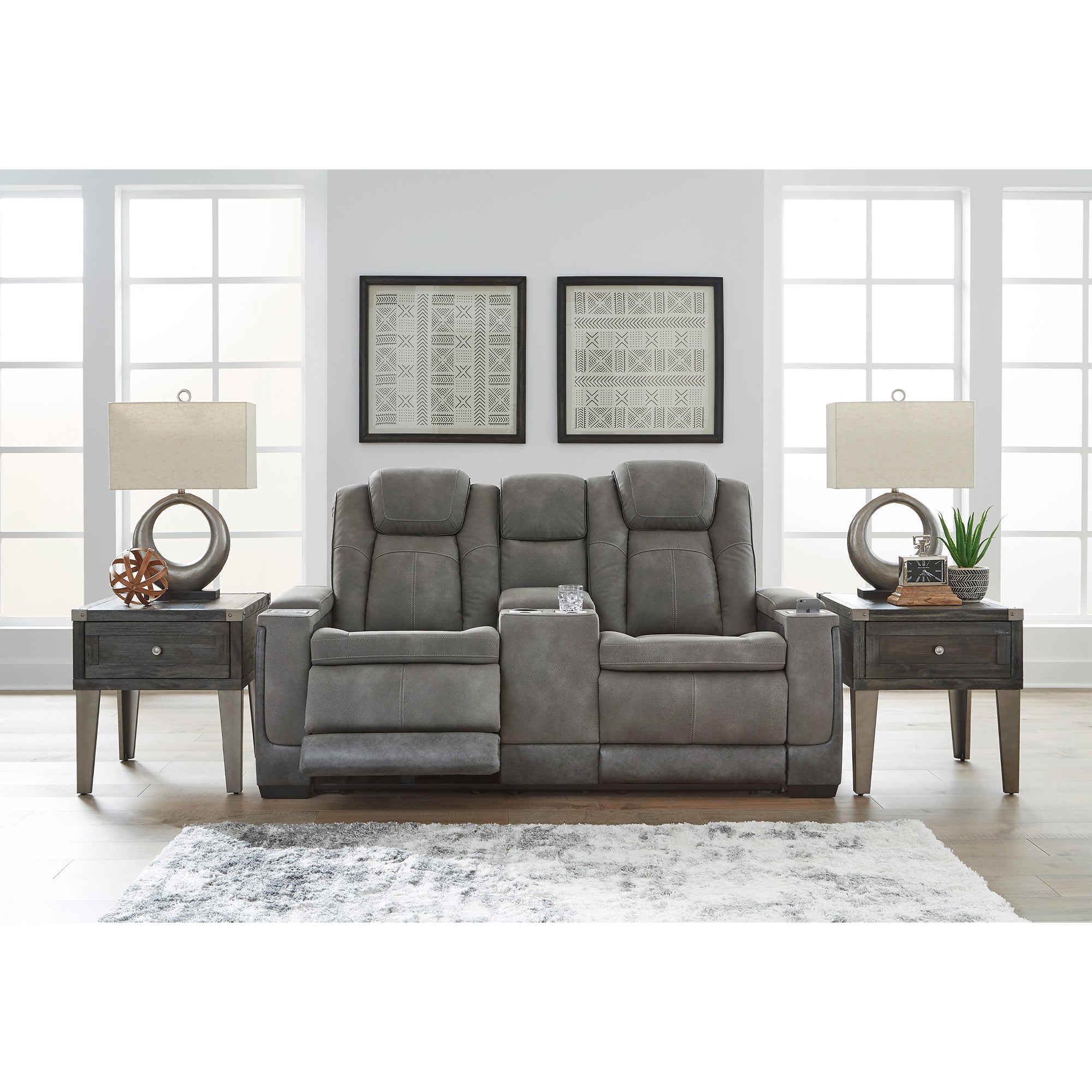 Next-Gen DuraPella Power Reclining Sofa and Loveseat