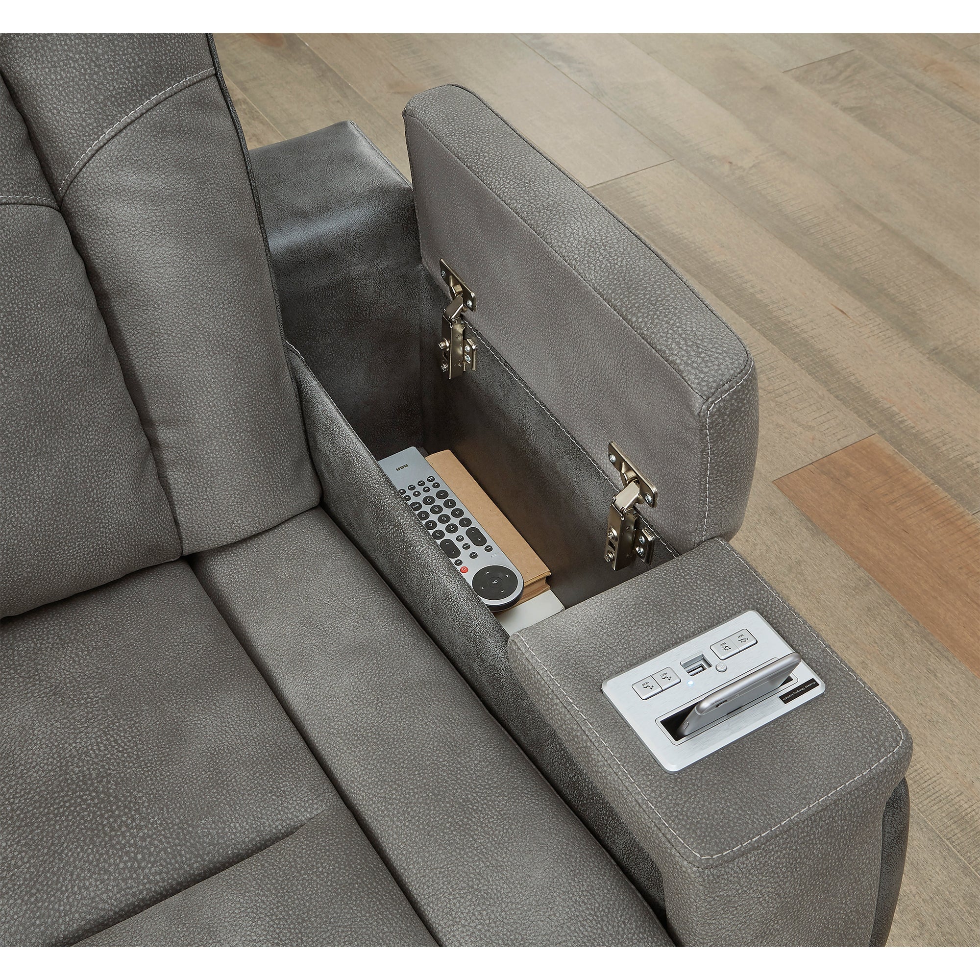 Next-Gen DuraPella Power Reclining Sofa and Loveseat