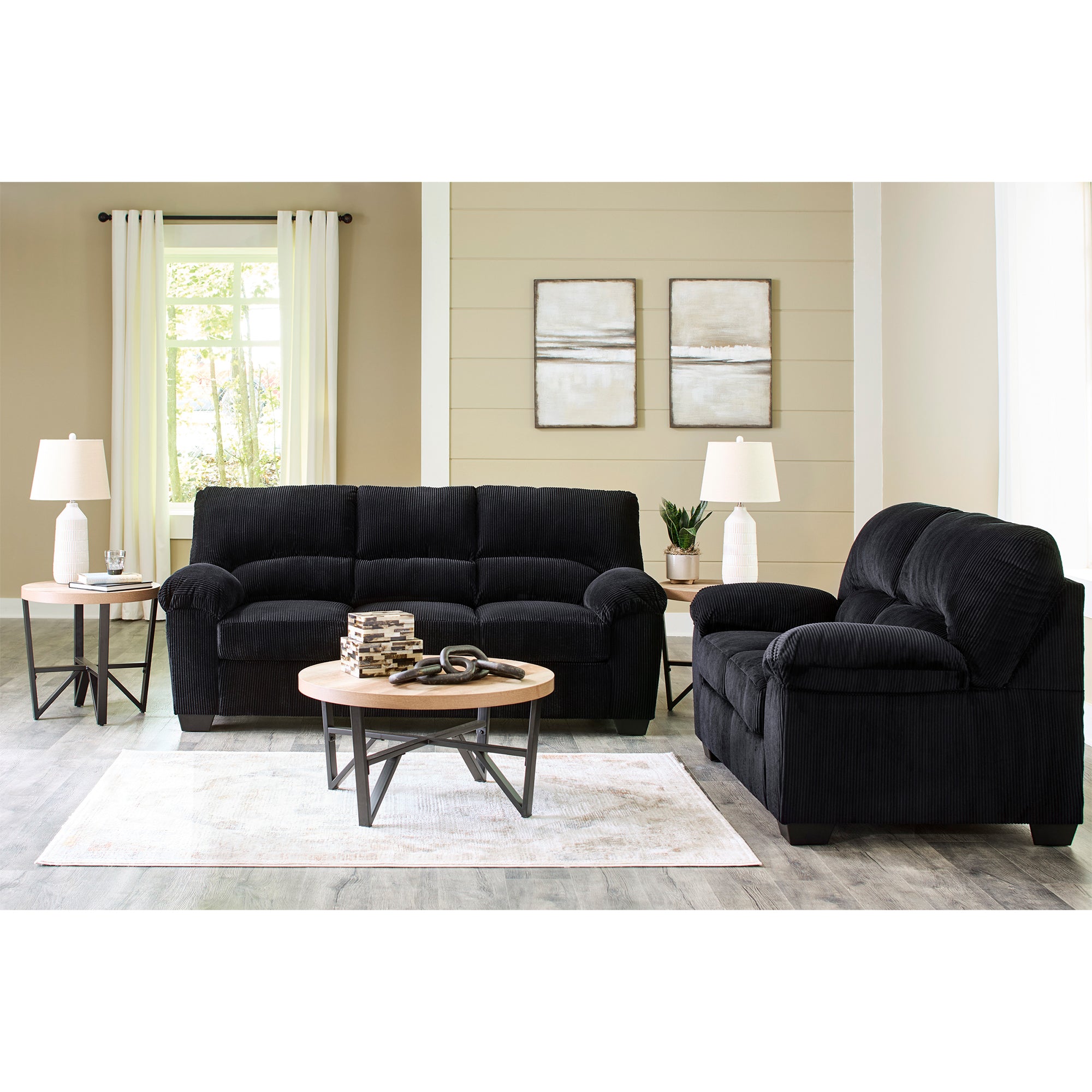 SimpleJoy Sofa and Loveseat