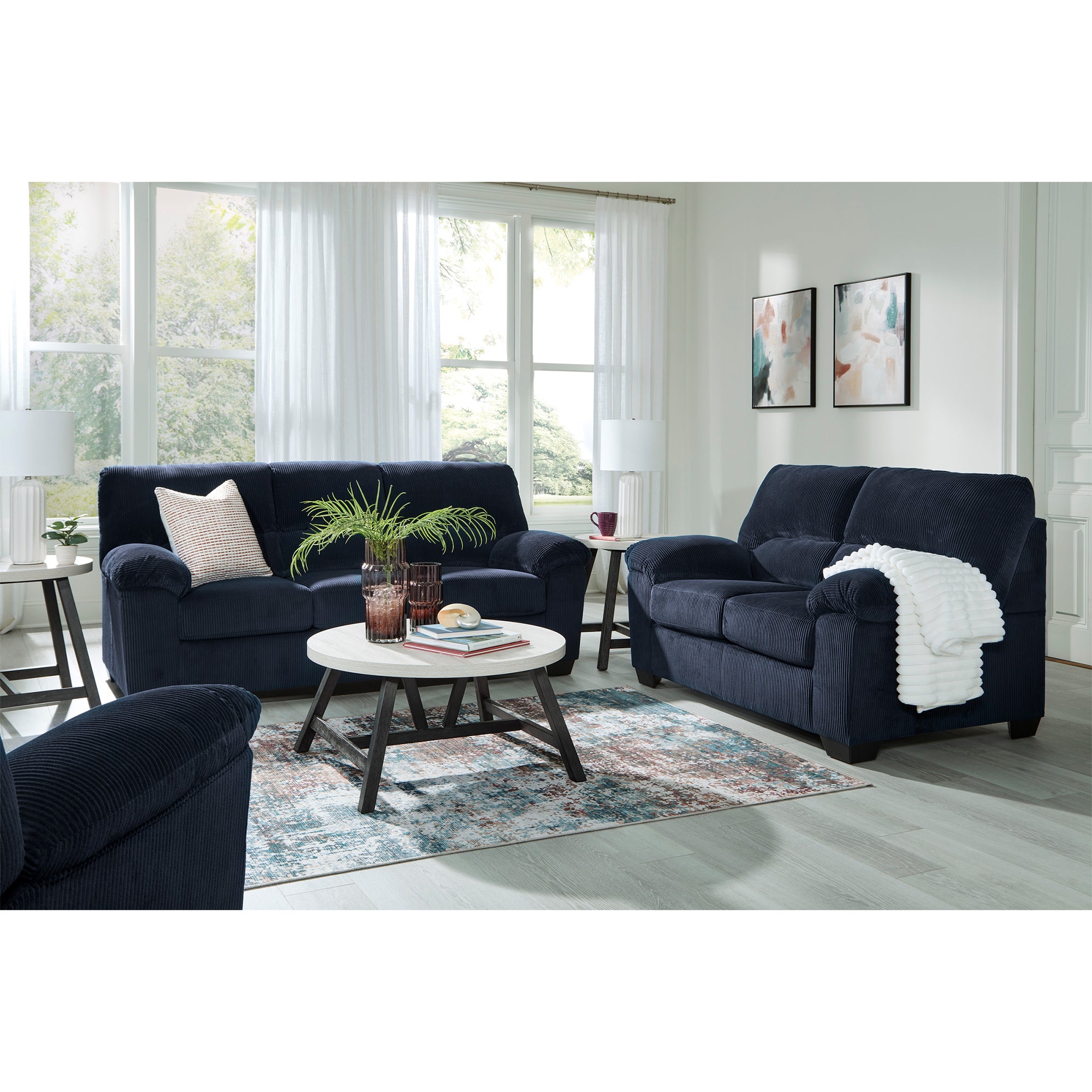 SimpleJoy Sofa and Loveseat