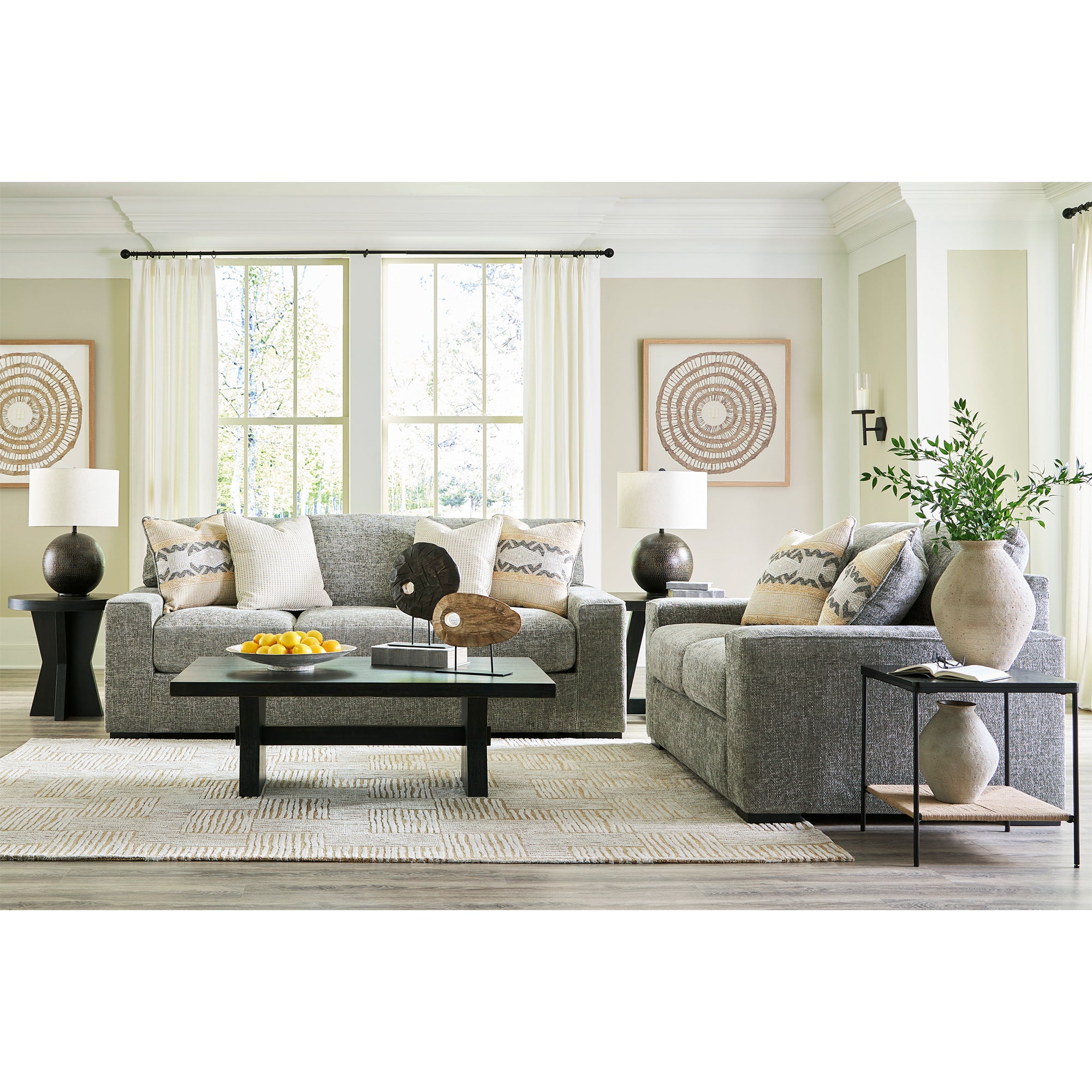 Dunmor Sofa and Loveseat