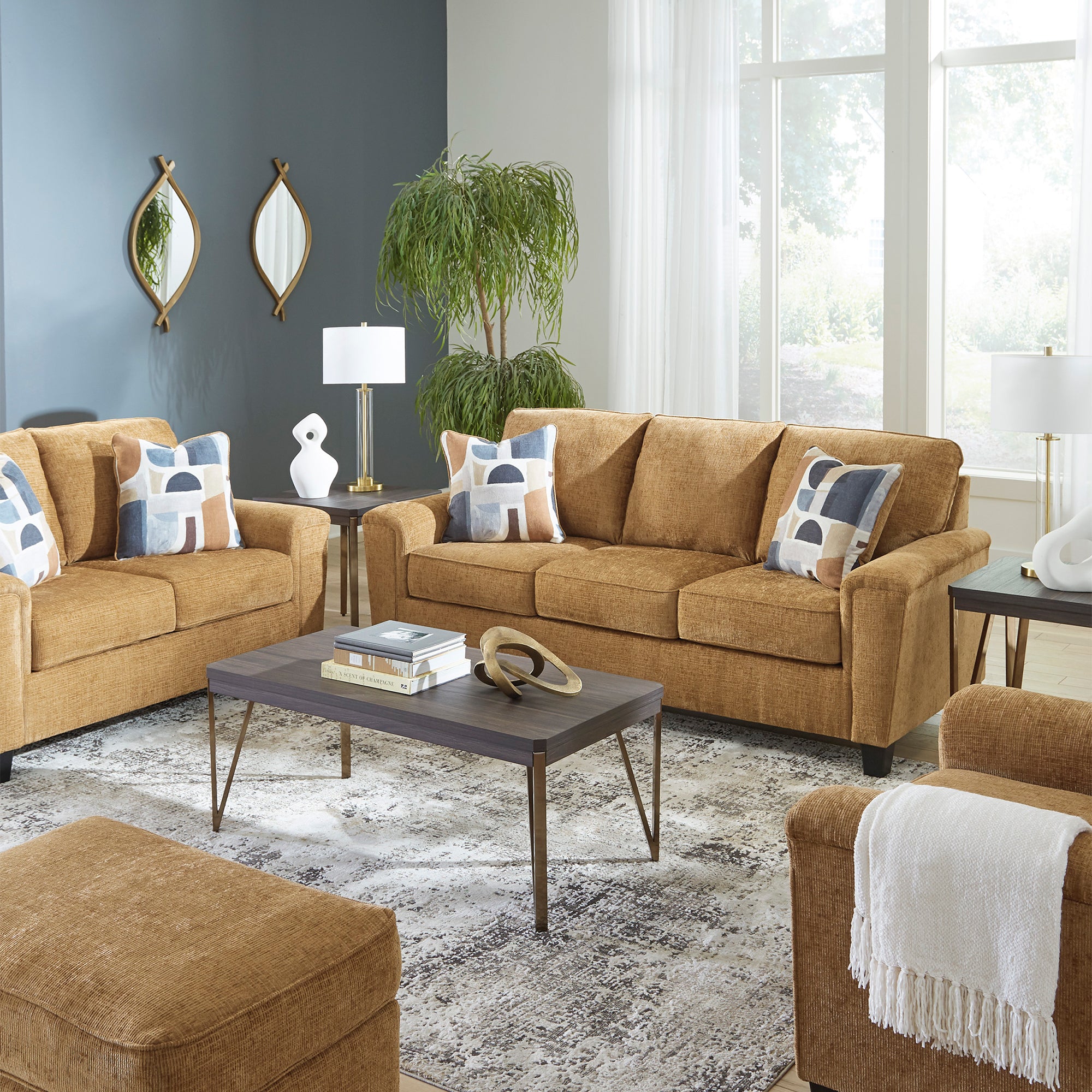 Erinslane Sofa and Loveseat