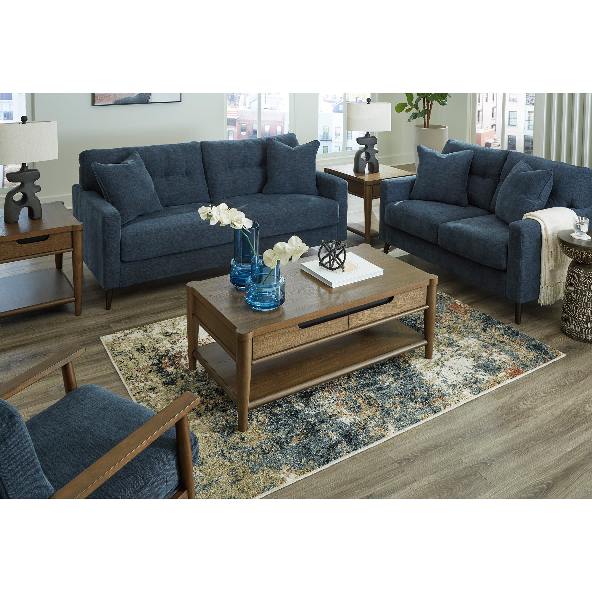 Bixler Sofa and Loveseat