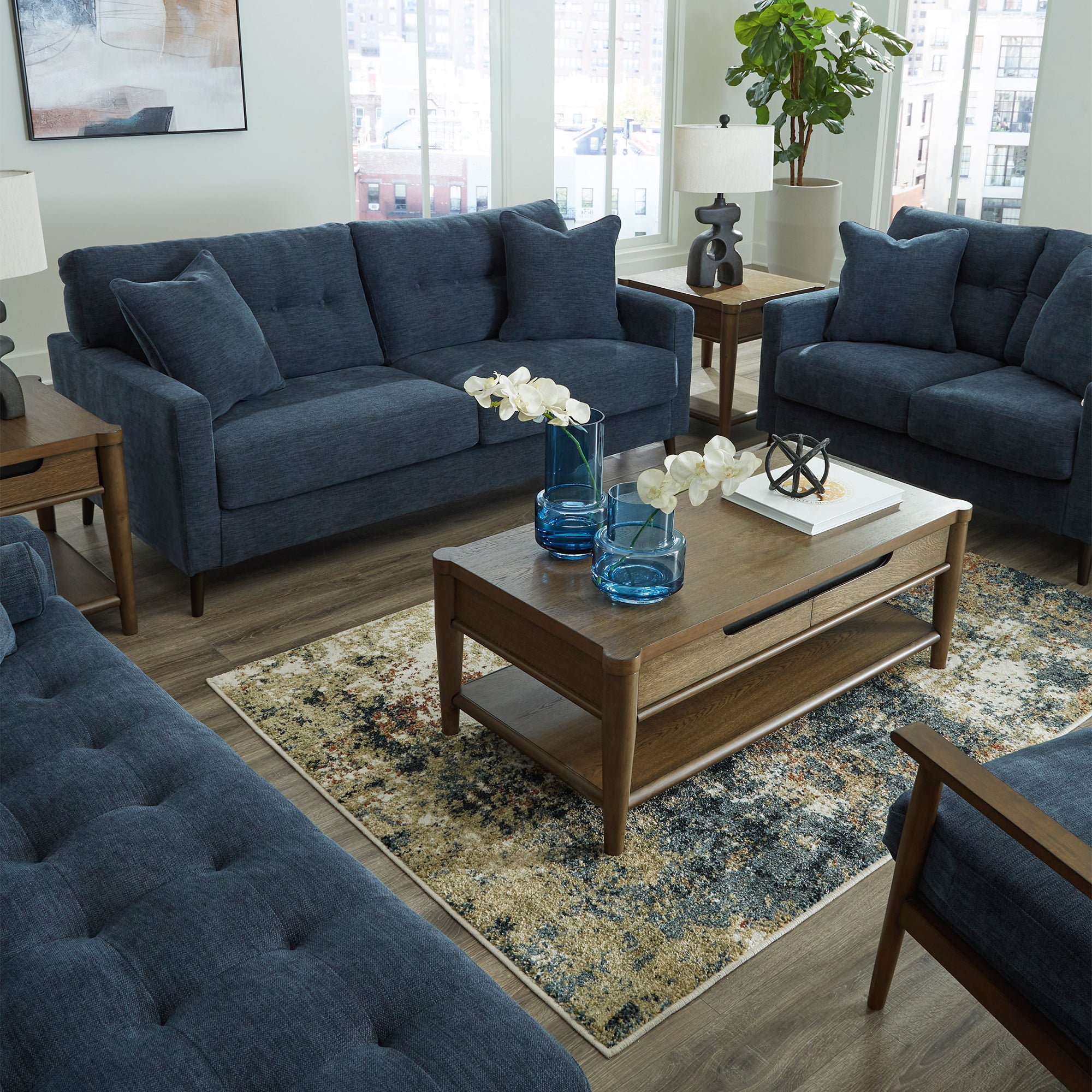 Bixler Sofa and Loveseat