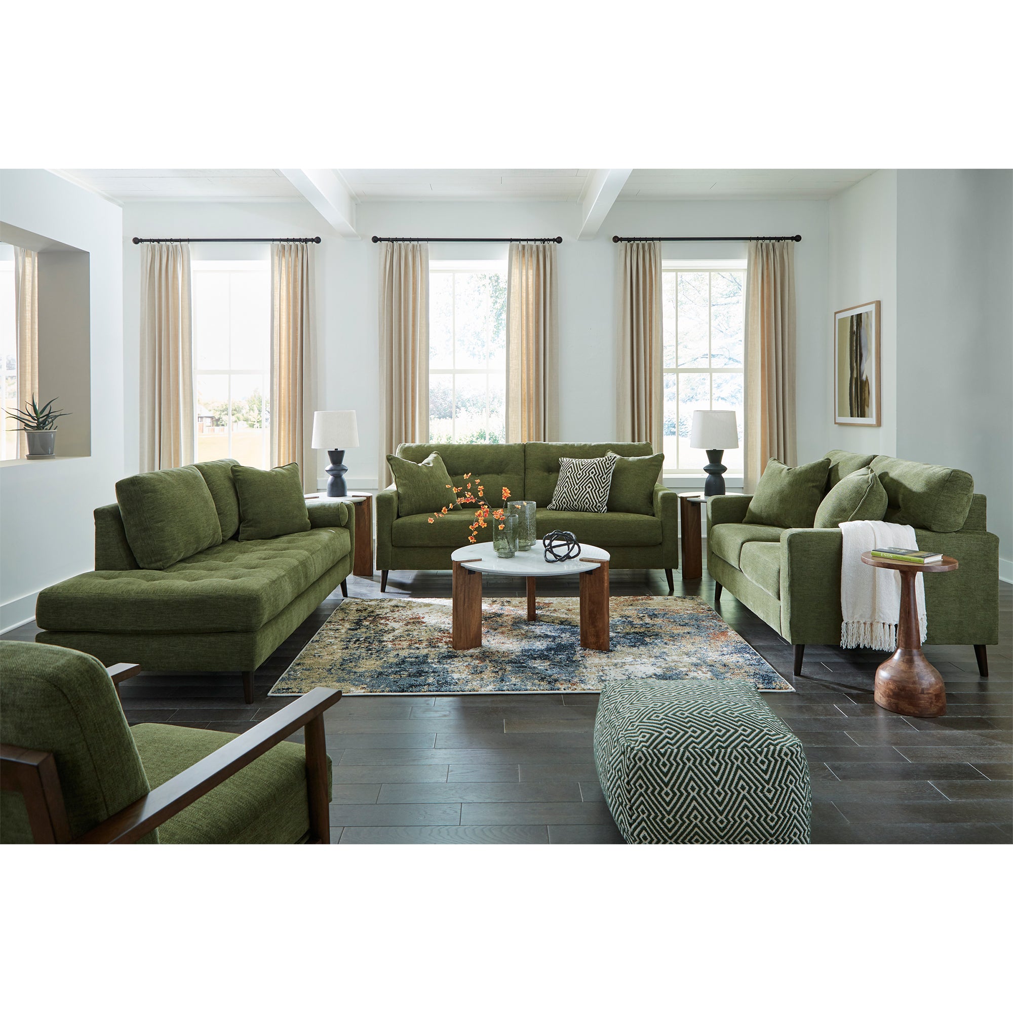 Bixler Sofa and Loveseat