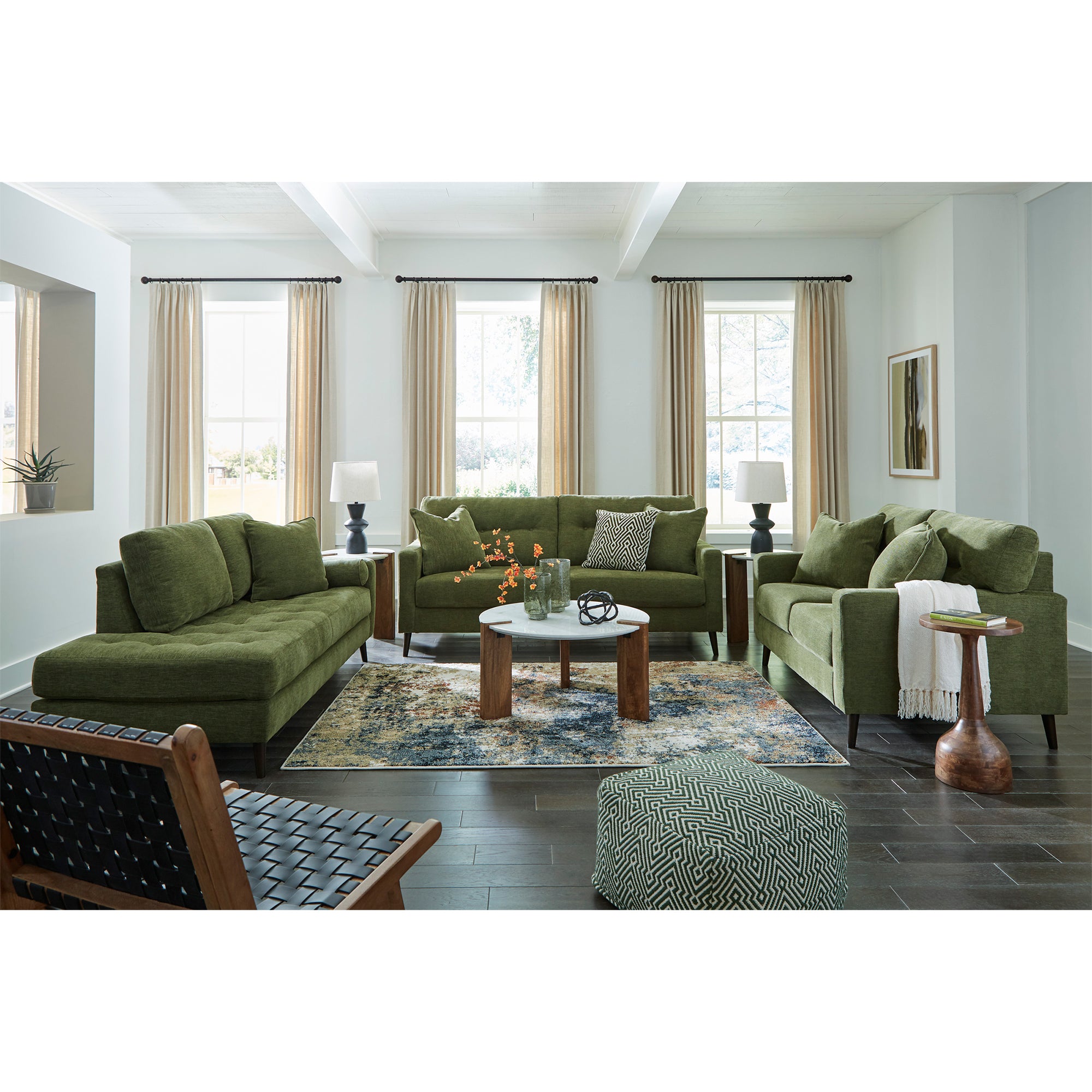 Bixler Sofa and Loveseat