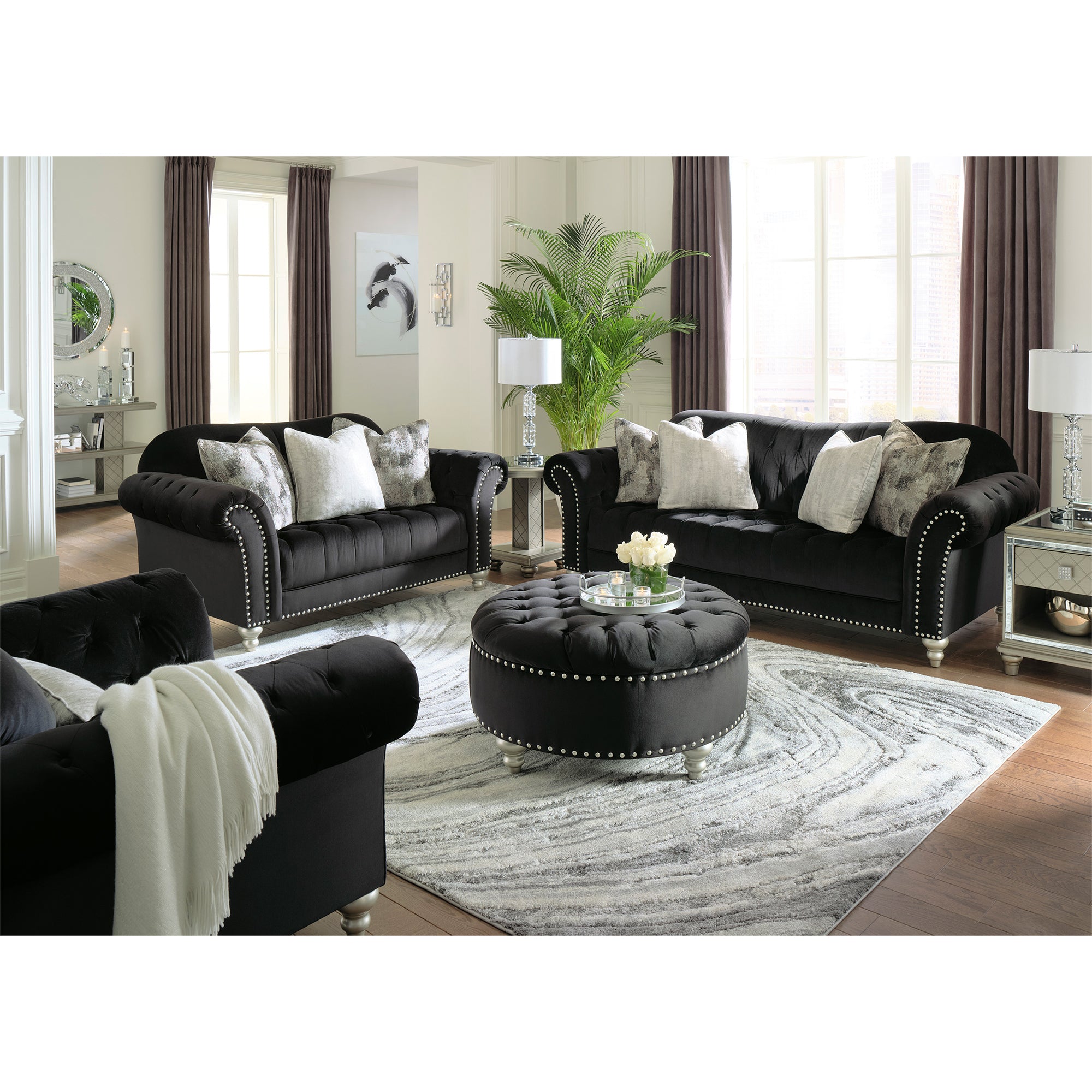 Harriotte Sofa and Loveseat