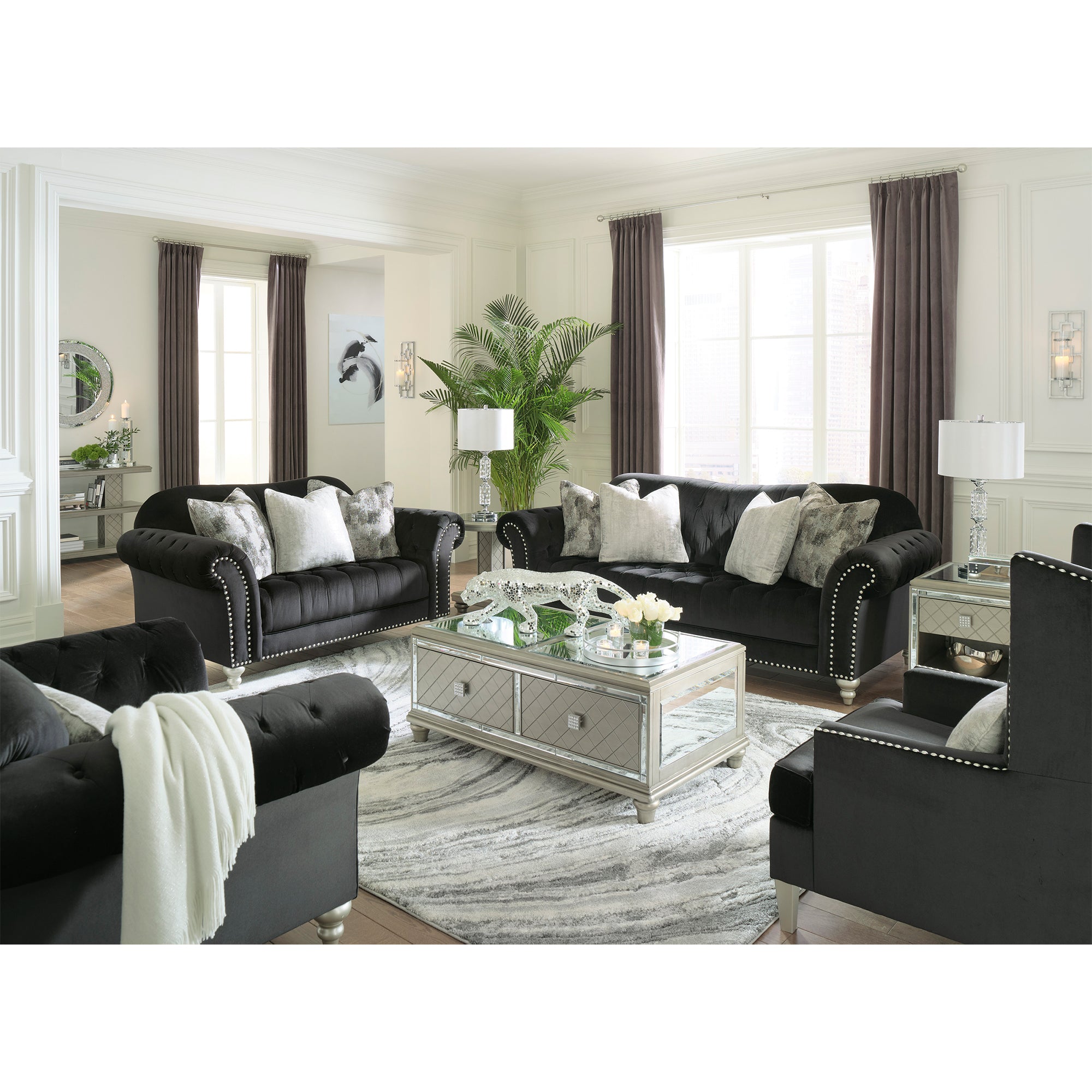 Harriotte Sofa and Loveseat