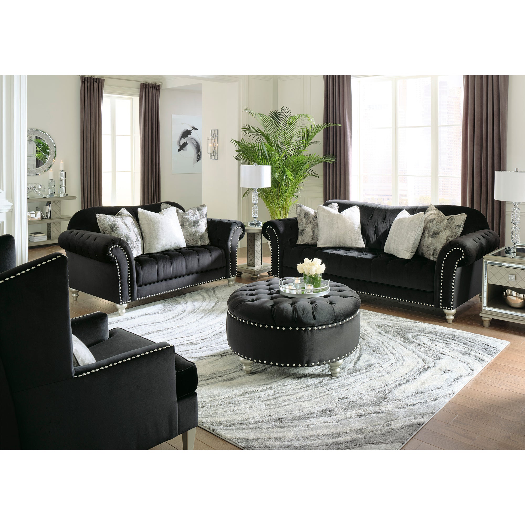 Harriotte Sofa and Loveseat