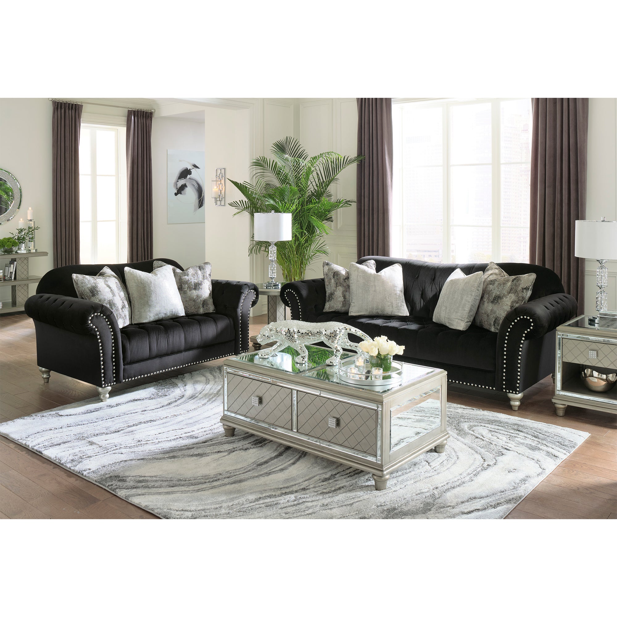 Harriotte Sofa and Loveseat