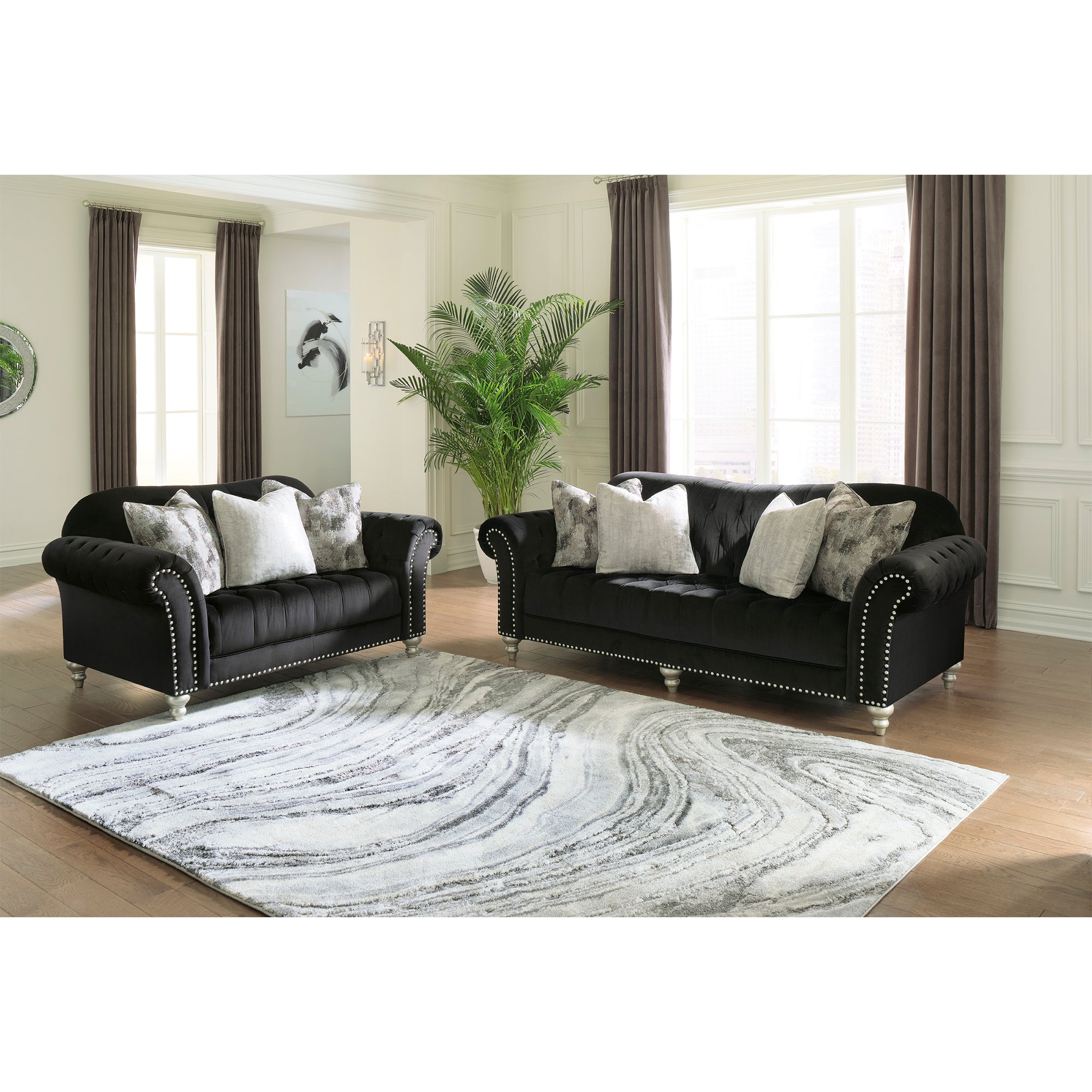 Harriotte Sofa and Loveseat