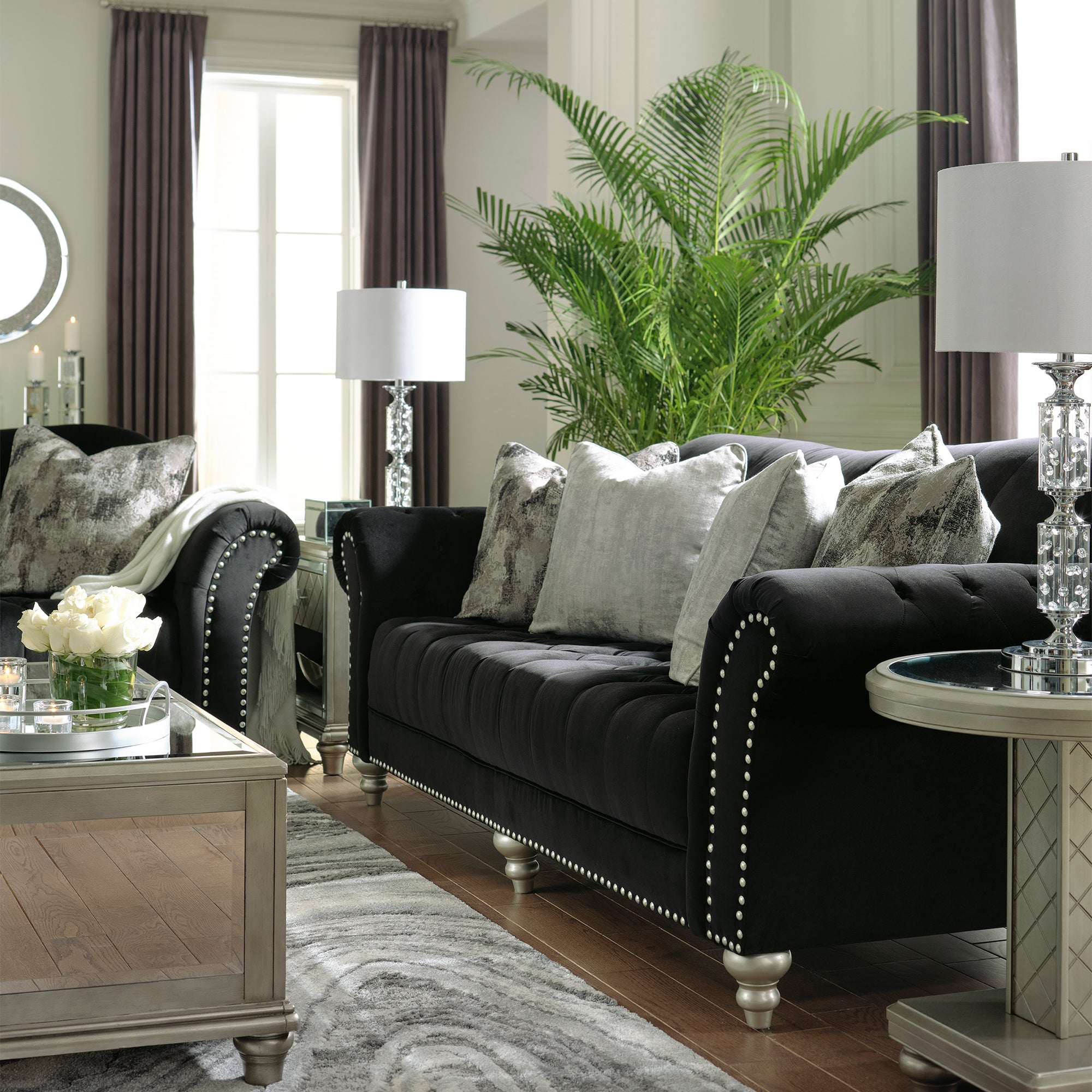 Harriotte Sofa and Loveseat