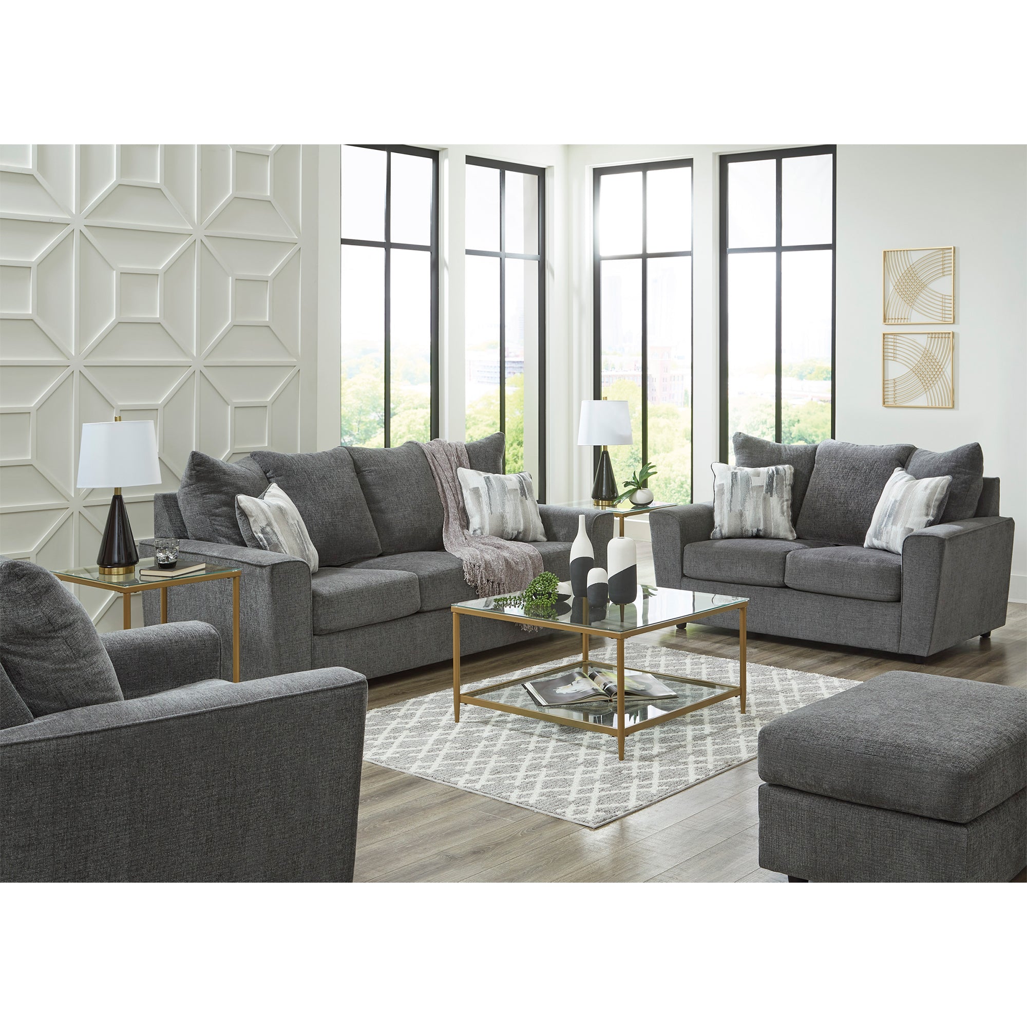 Stairatt Sofa and Loveseat