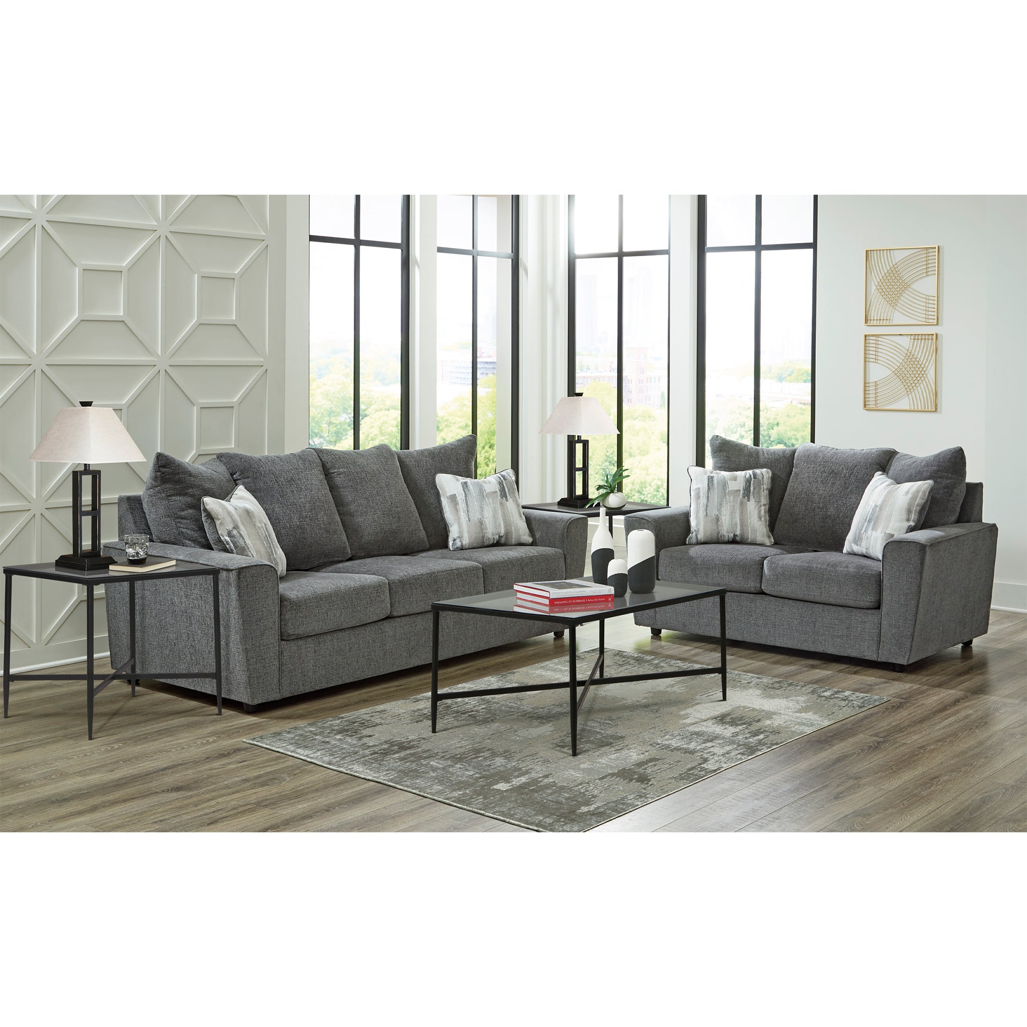 Stairatt Sofa and Loveseat