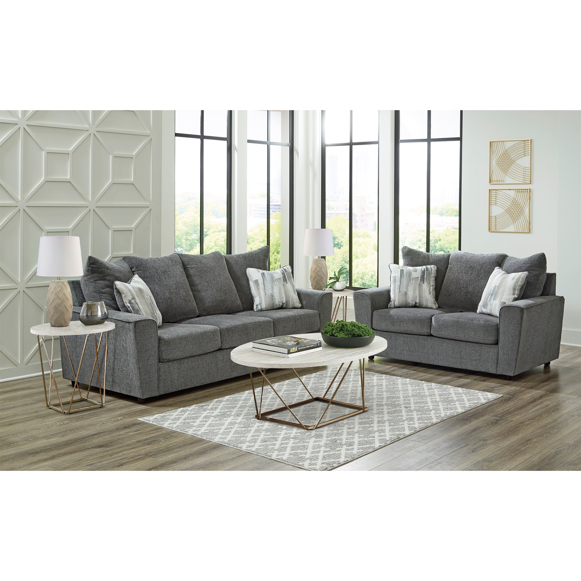 Stairatt Sofa and Loveseat